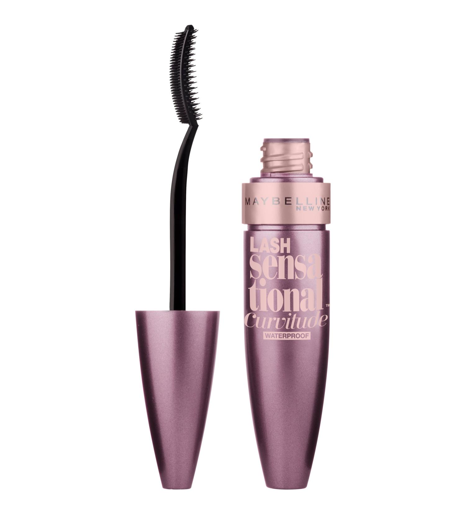 Maybelline Lash Sensational Curvitude Waterproof Mascara Brownish Black 0.32 fl oz - Buy Online on GoSupps.com