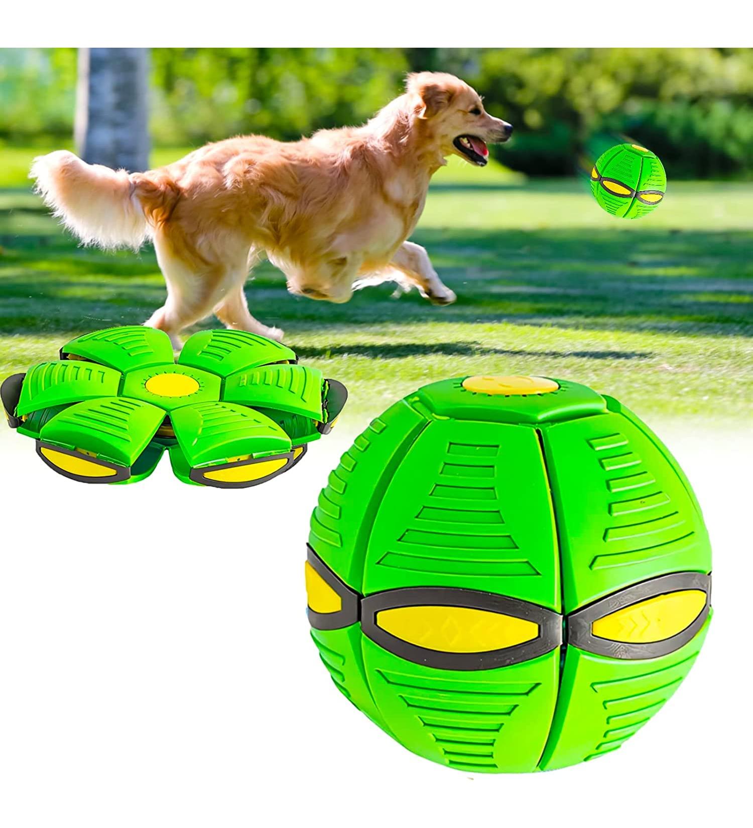 Yeahboom Premium Dog Frisbee Ball Toy - Flying Saucer Ball for Dogs - Eco-Friendly Pet Toy Green - Best International Shipping - Buy Online on GoSupps.com
