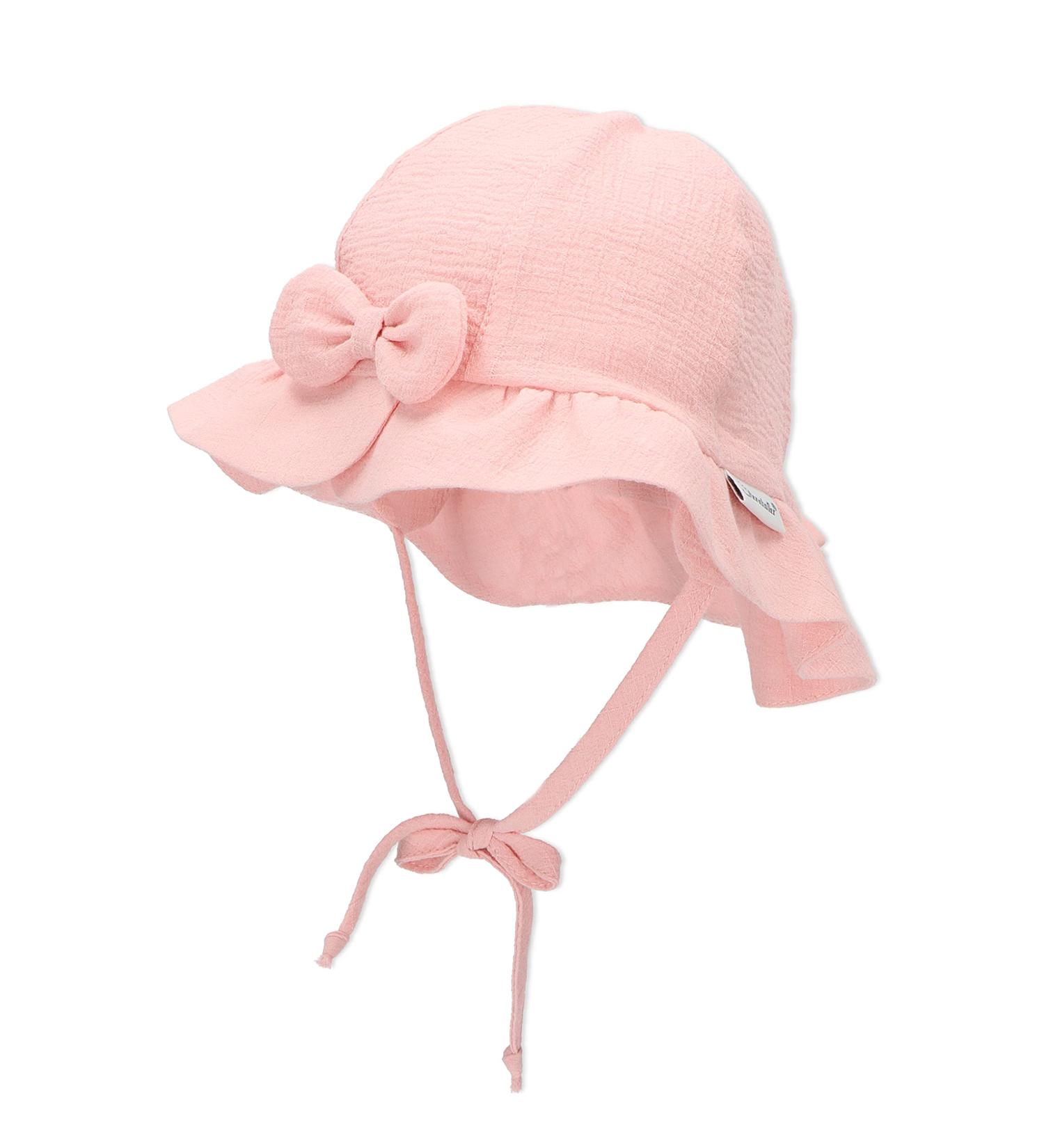 Shop Sterntaler Girls Shimmer Hat 47 - Pale Pink | Stylish & Comfortable International Shipping Available - Buy Online on GoSupps.com