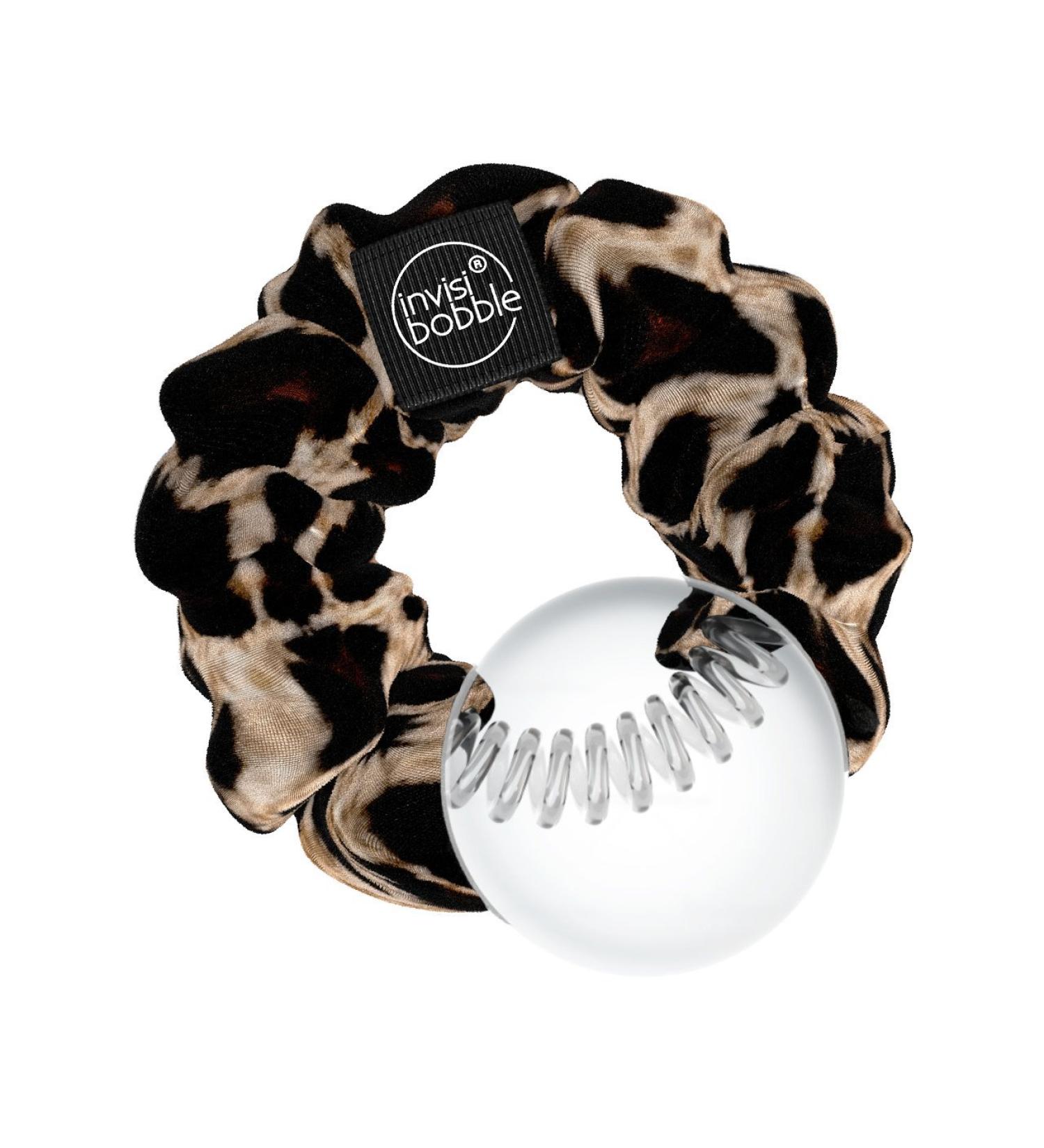 Invisibobble Hair Tie Leo Scrunchie Purrfection - Strong Hold Scrunchies for Women & Girls | Stylish Velvet Hair Accessories Designed in Munich - Buy Online on GoSupps.com