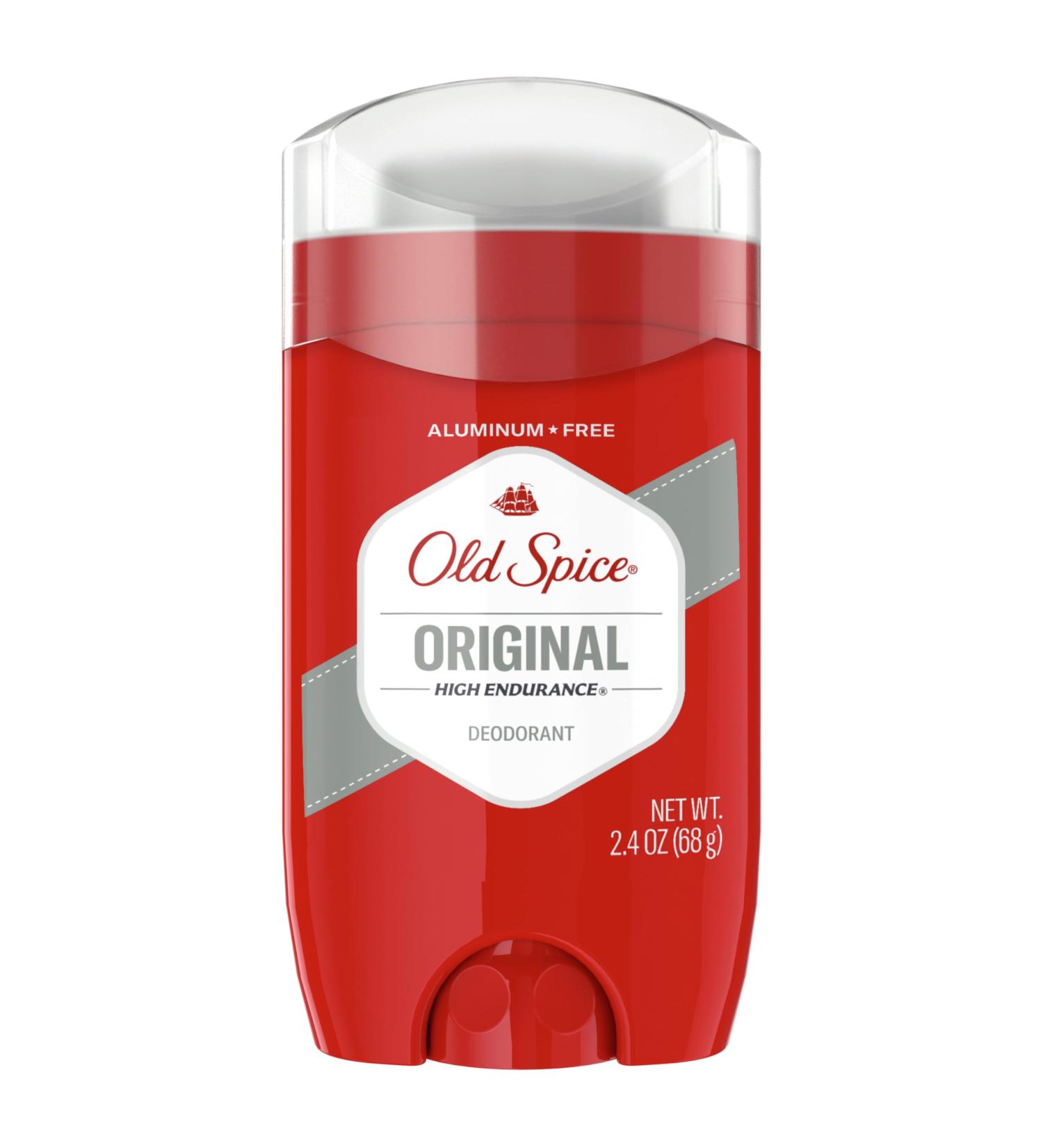 Old Spice High Endurance Deodorant for Men Aluminum Free Original Scent 107 g - Buy Online on GoSupps.com