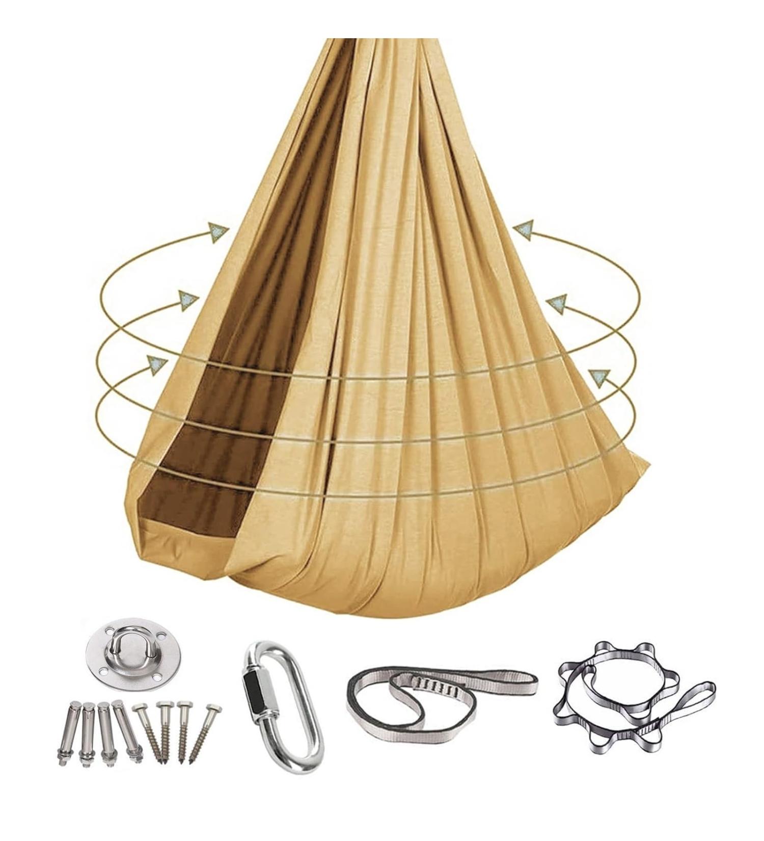 SSIMOO Stretchy Sensory Body SOX - Full-Body Wrap for Autism & Anxiety Relief (Gold 100x280cm) - Ideal for Kids & Adults - Buy Online on GoSupps.com