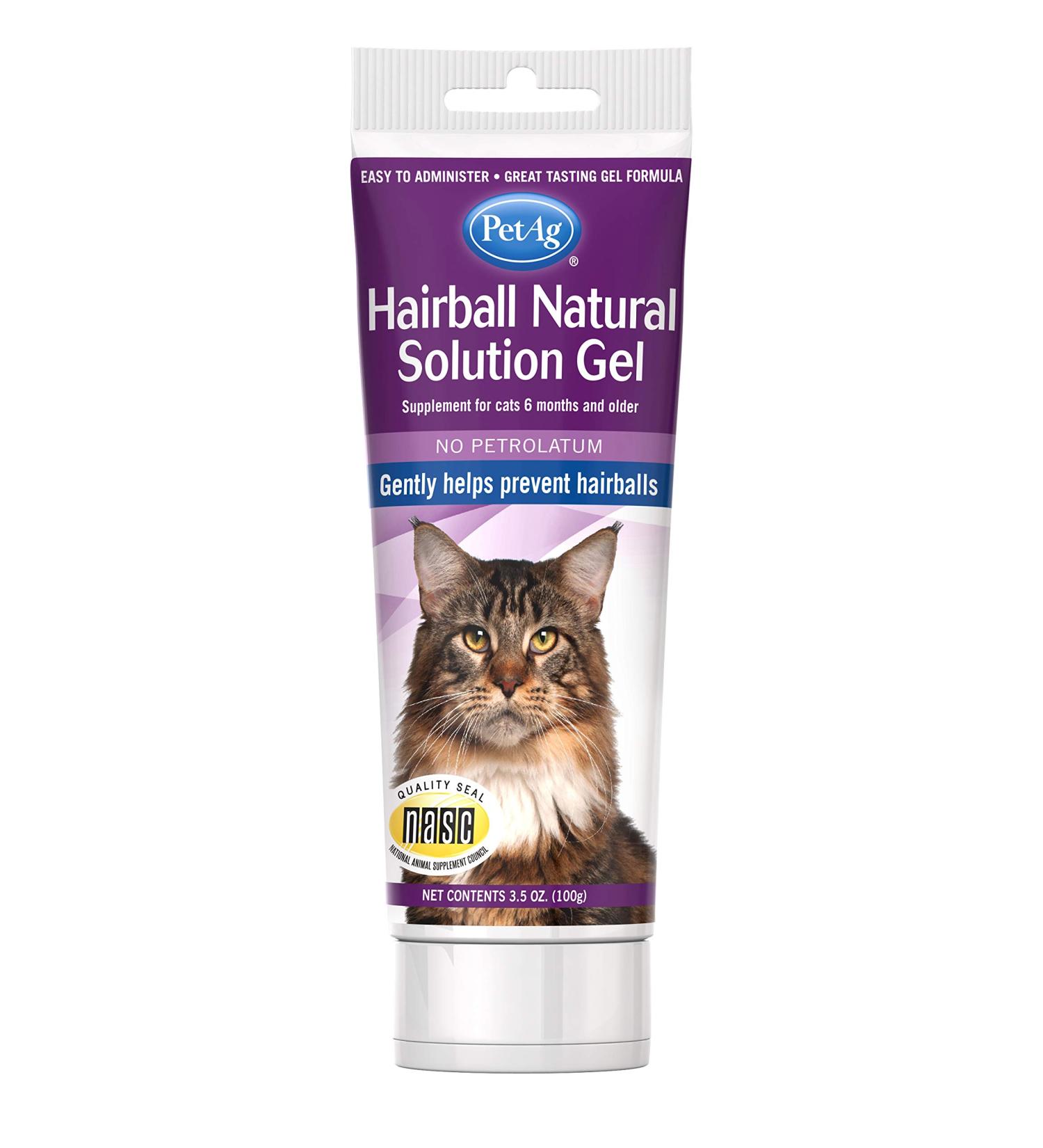 PetAg Hairball Natural Solution Gel