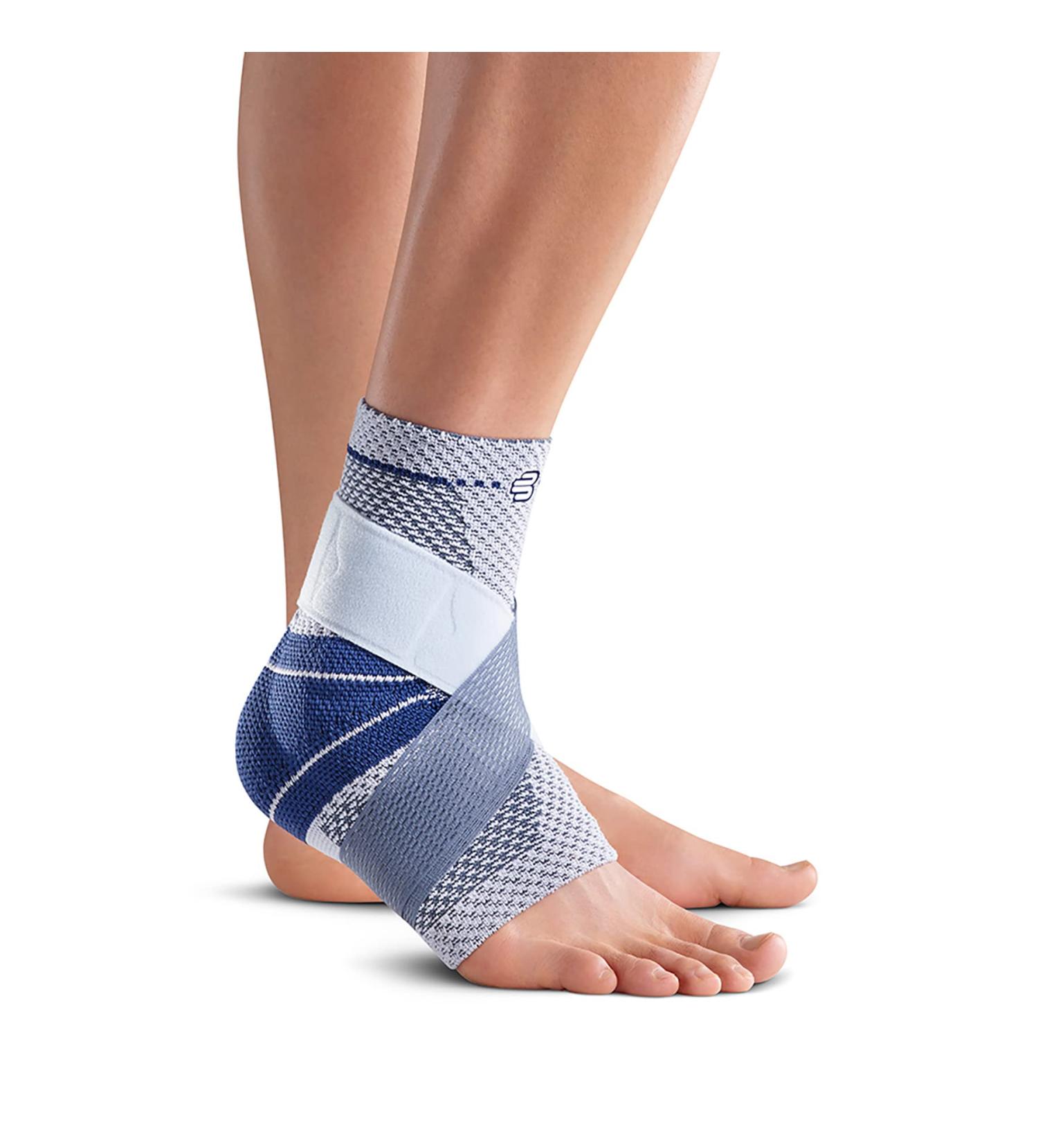 Bauerfeind Malleotrain Plus Ankle Bandage - Extra Stability for Left Foot | Size 5 | Titan Color - Shop Now for International Shipping - Buy Online on GoSupps.com