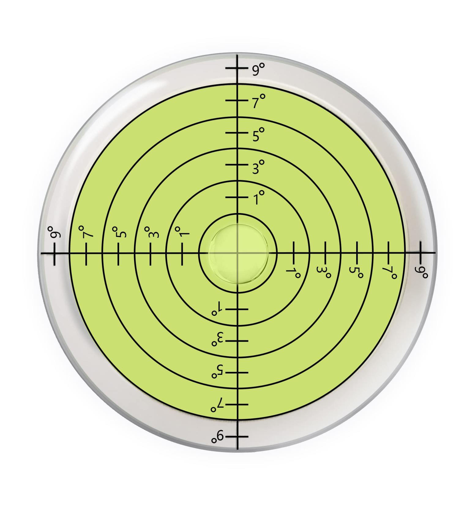 Golf Green Reader Pro Putt Ball Marker with Bubble Level - High Precision Putting Aid | 40x10mm - Buy Online on GoSupps.com
