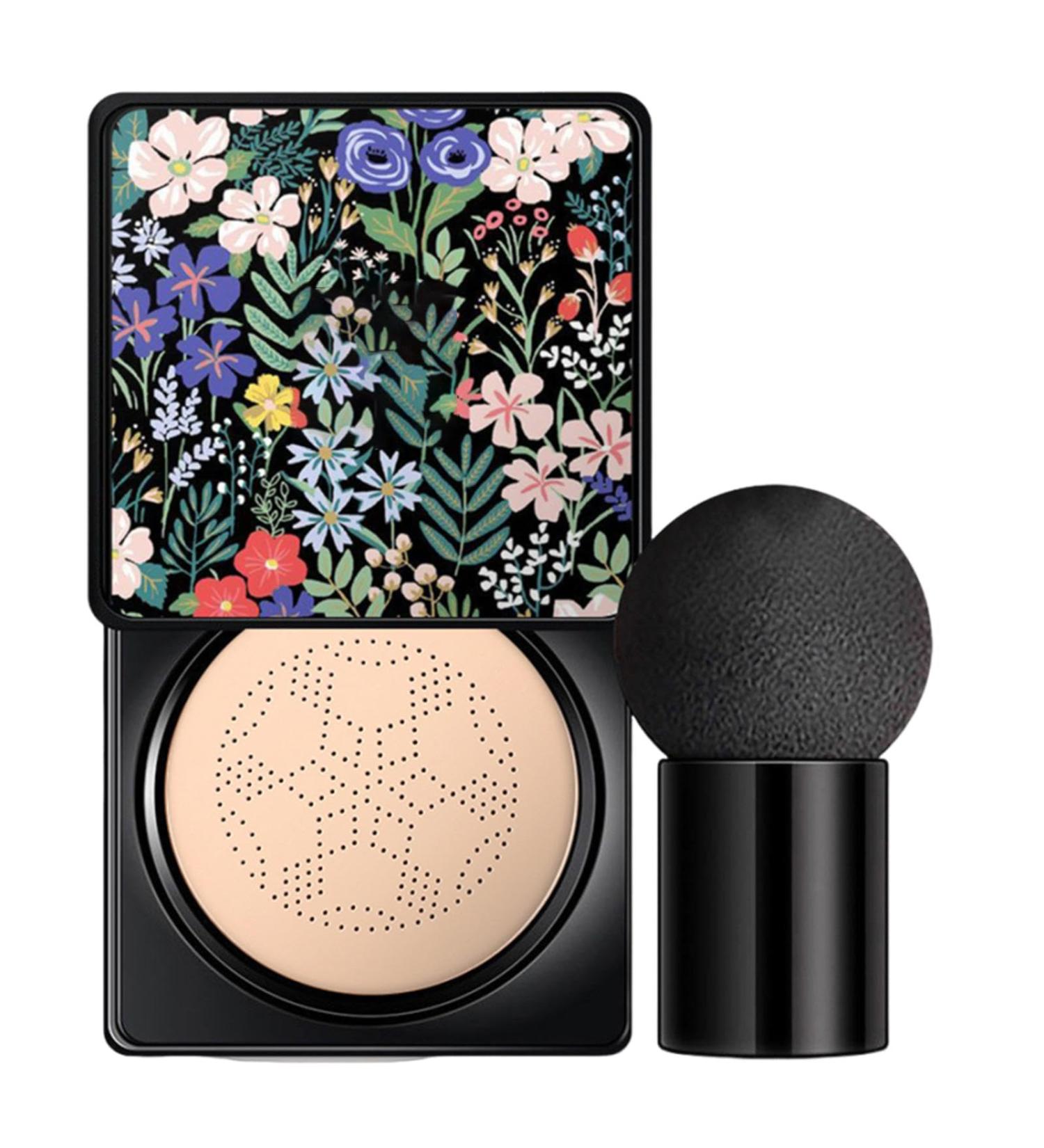 FOUNDATIIONS - CC Creams | BB Cream | Mushroom Head Air Cushion BB Cream | CC Cream Foundation With Mushroom Head Air Cushion | Full Coverage Foundation For Women Girls FLAWLLESS Makeup - Buy Online on GoSupps.com