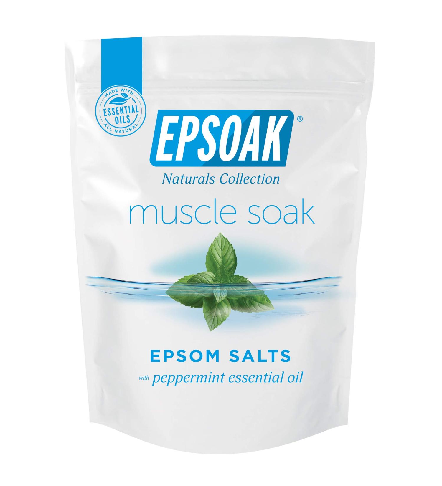 Epsoak Everyday Muscle Soak 2 lbs - Epsom Salt for Ultimate Relaxation & Recovery - Buy Online on GoSupps.com