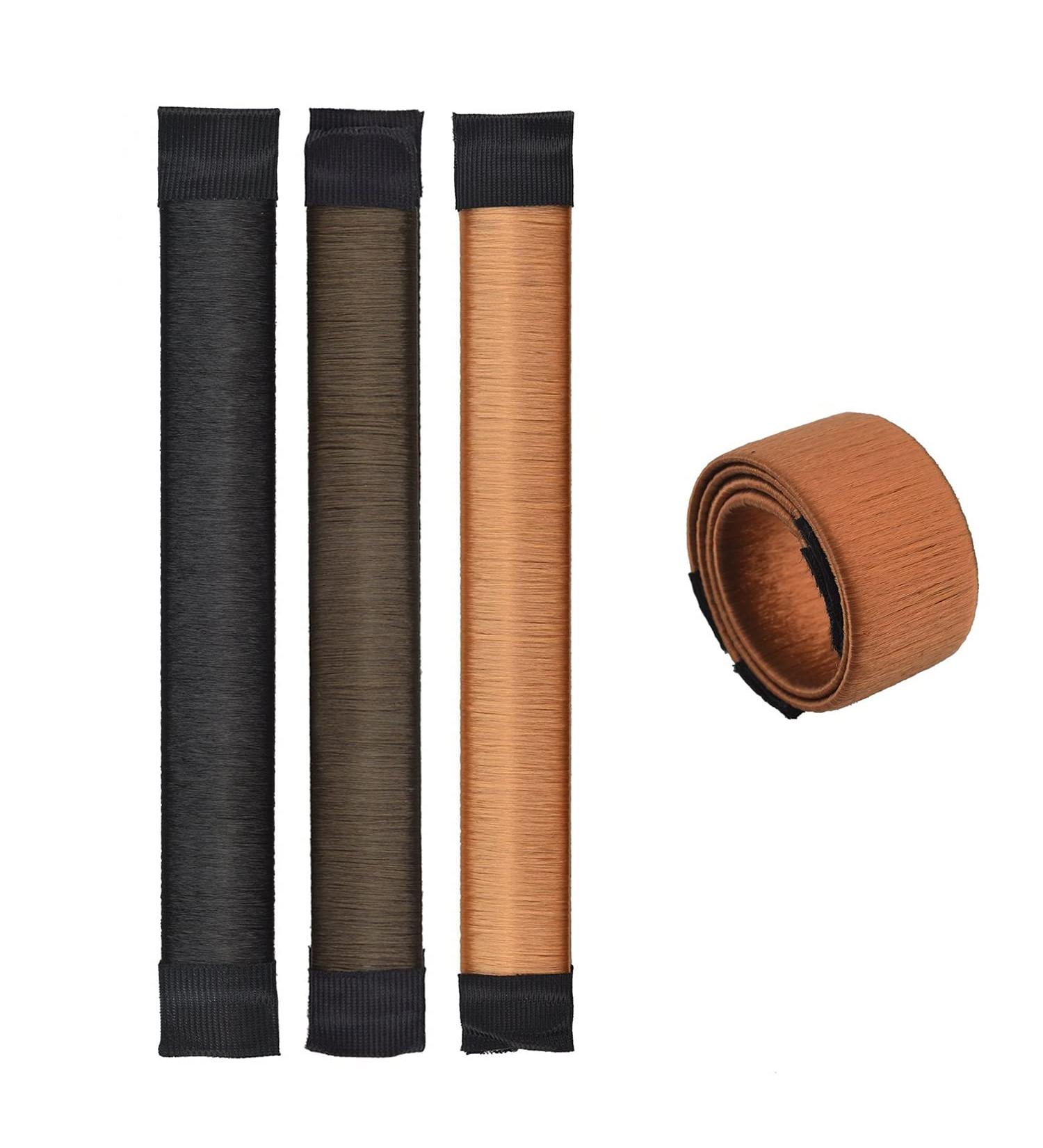 Shop 3 PCS Hair Bun Maker - Stylish Ponytail Accessories & Twist Hair Jewelry for Women & Girls - Buy Online on GoSupps.com