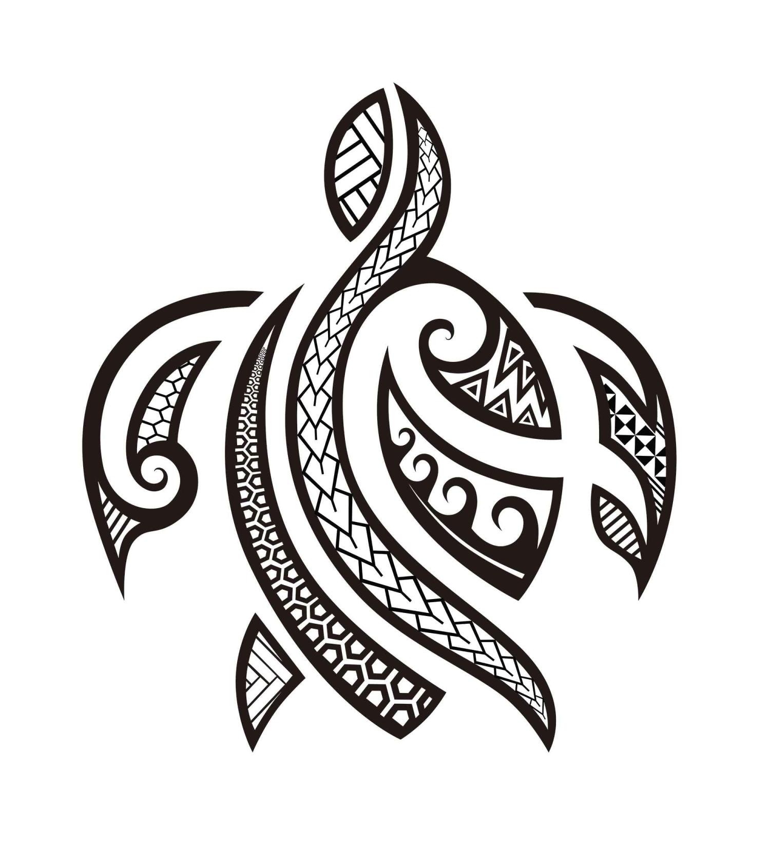 Dopetattoo 6 Sheets Tribal Turtle Temporary Tattoos - Polynesian Samoan Maori Design for Men & Women - Buy Online on GoSupps.com
