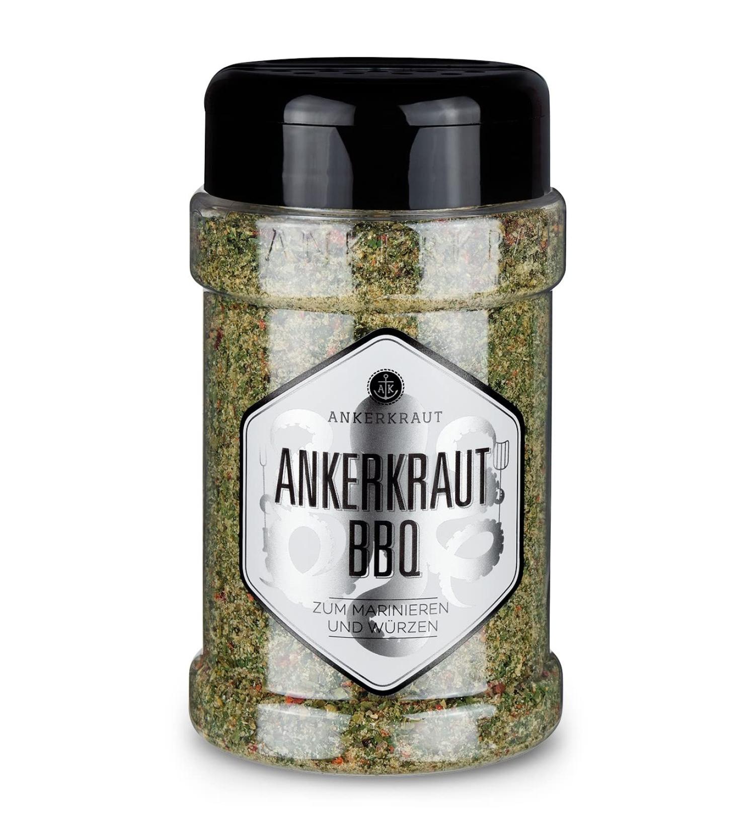 Buy Ankerkraut BBQ & Grill Spice Mix Original Garlic & Oregano Blend 150g Spreader International Shipping Available - Buy Online on GoSupps.com