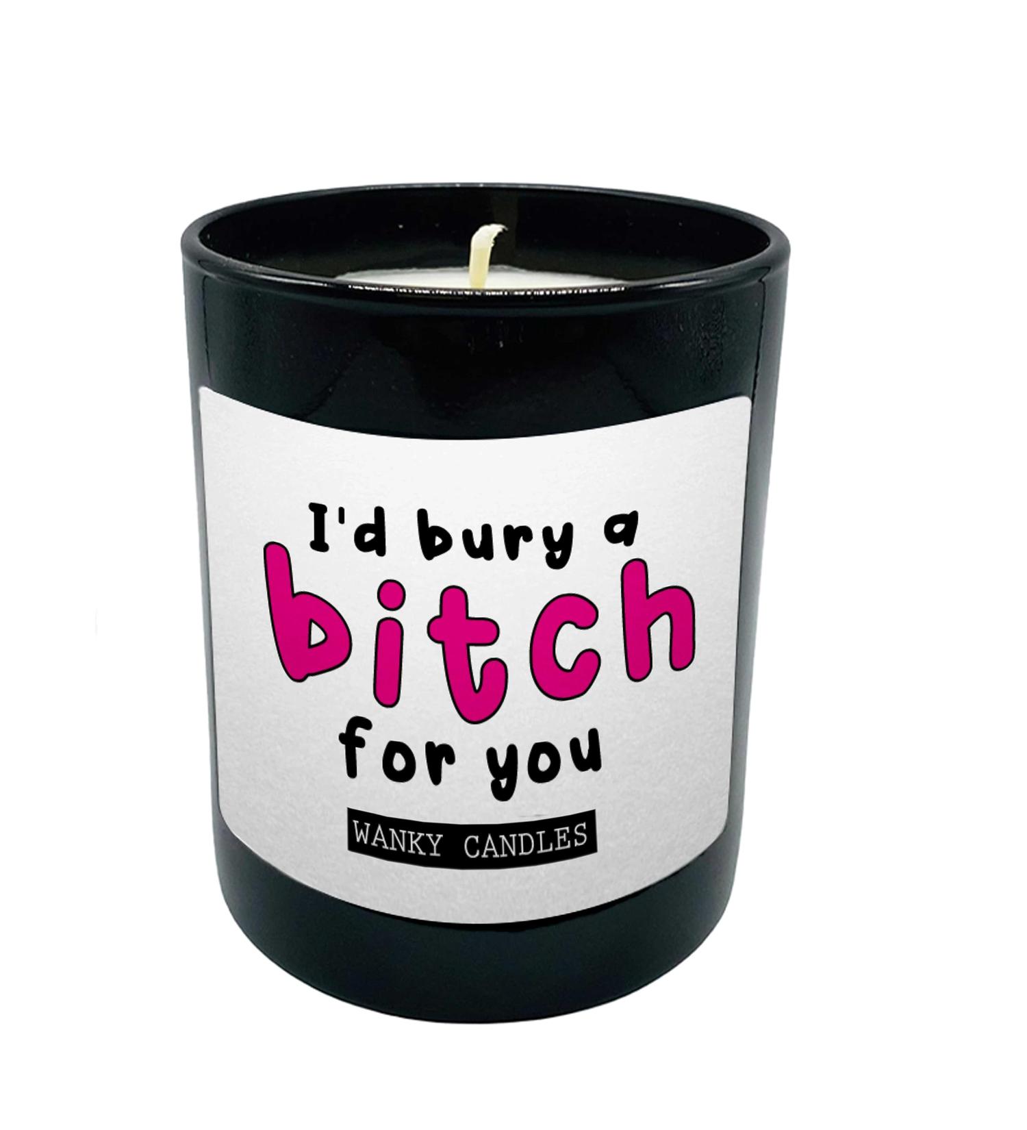 I'd Bury a Friend Funny Candle - Perfect Gift for Best Friend - Friendship Candle for Women and Men - Buy Online on GoSupps.com