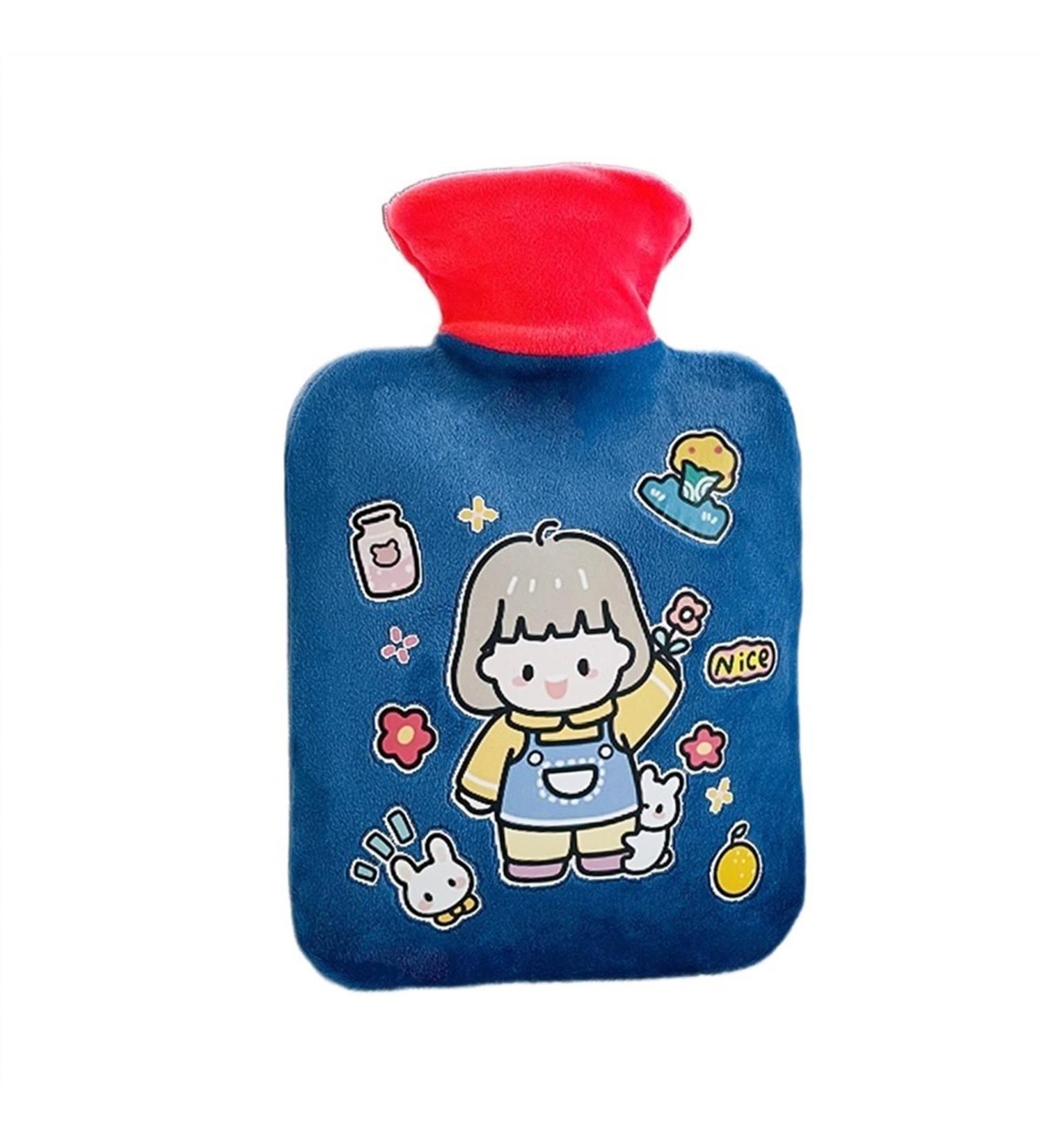 MAIES Hot Water Bottle Heating pad Hot Water Bottle - Hot Compress Cold Winter Foot Warmer Bag for Cramps Pain Relief 2 2000ml
