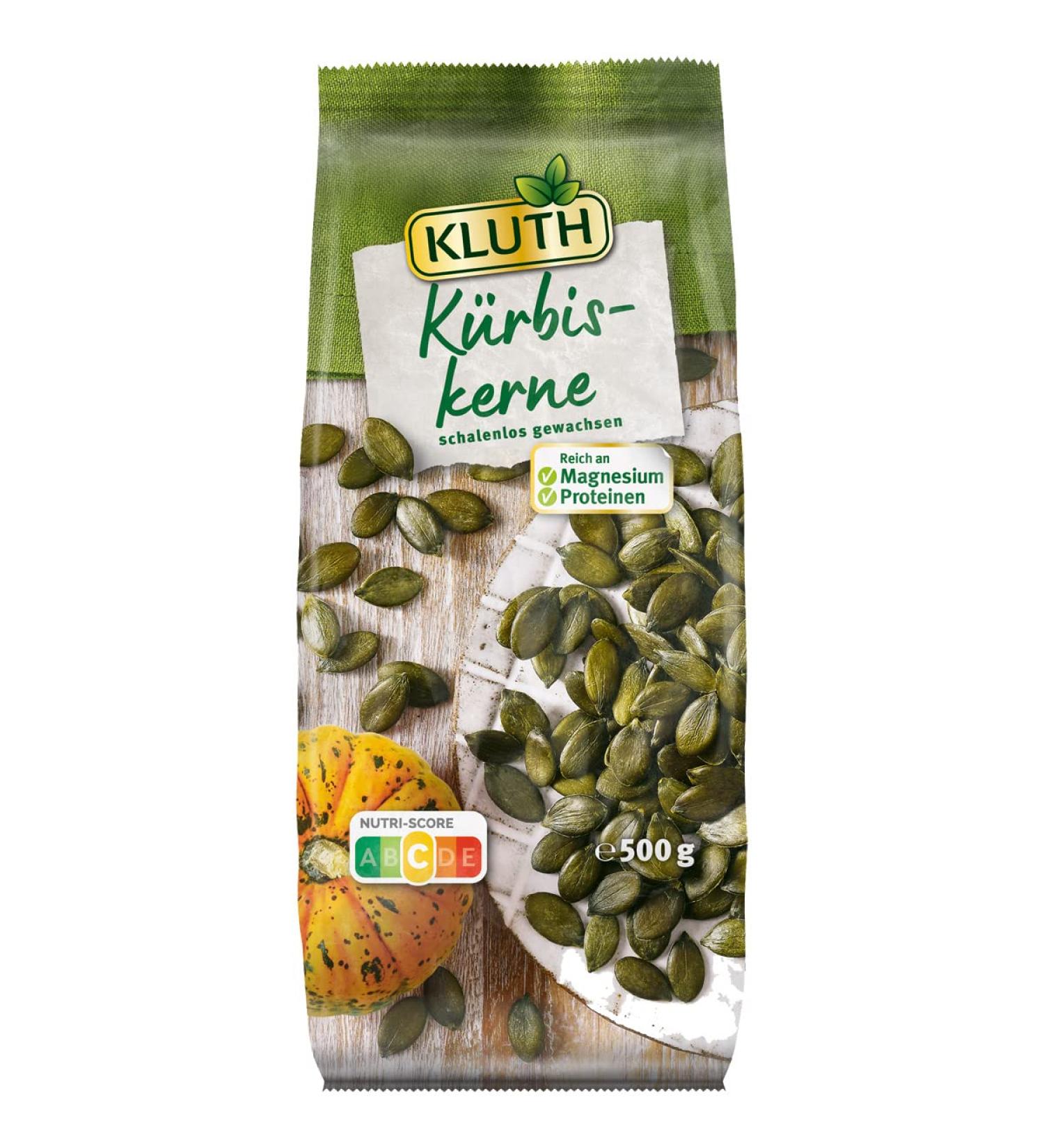 n.v. Kluth 500g Wd Pumpkin Seeds without Shell