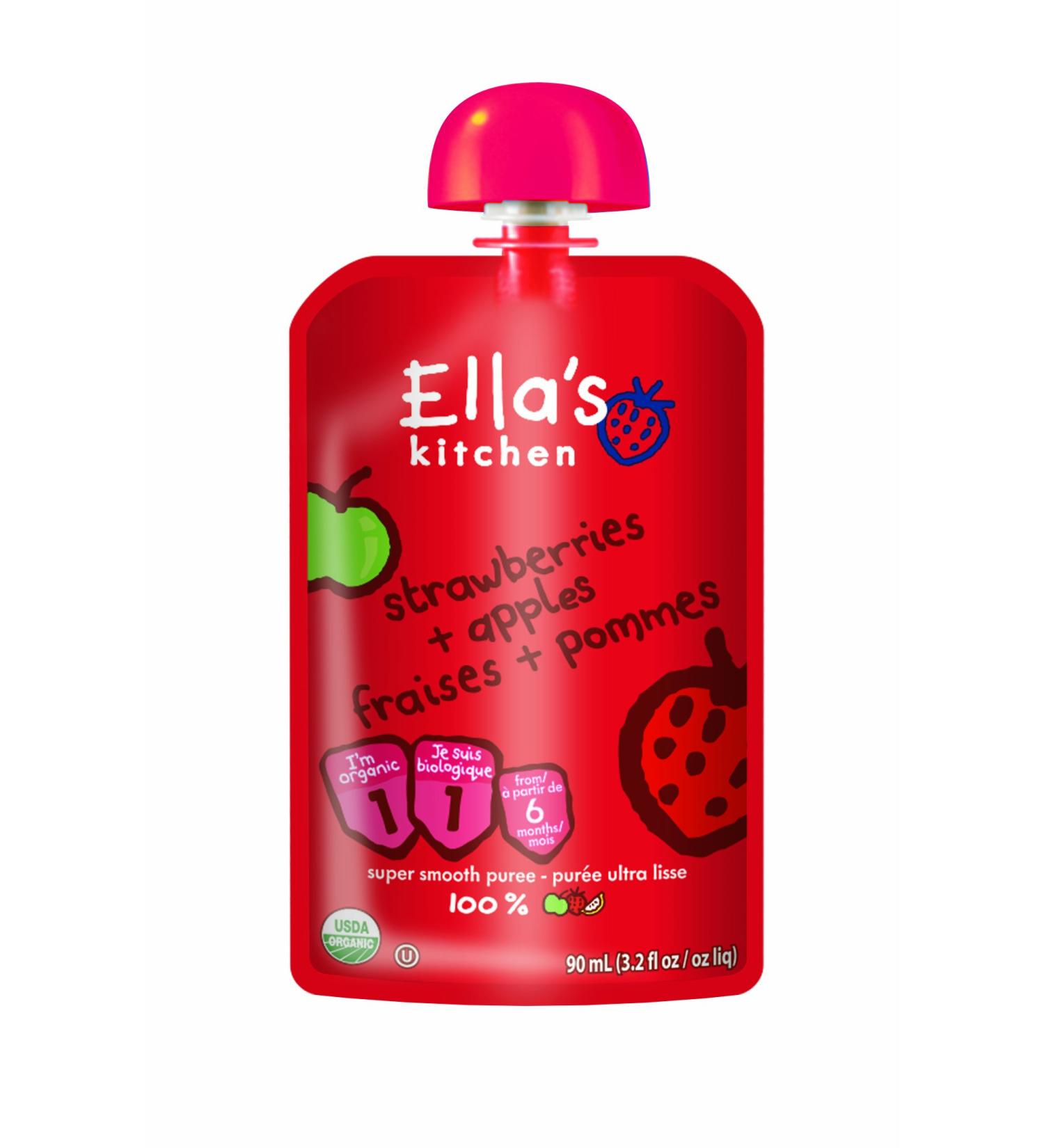 Ella's Kitchen Strawberries and Apples 7-Count
