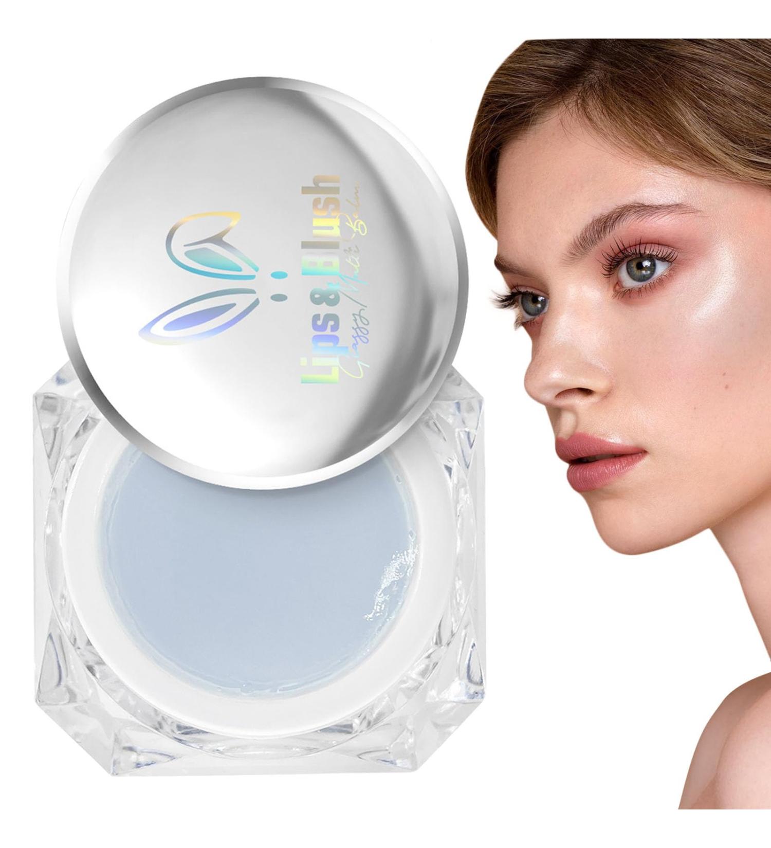 Cream Blush | Long Lasting Water Proof Blush Cream Powder for Cheeks - Safe and Natural Natural Blush for Makeup Beginners Beauty Lovers Hixip blue - Buy Online on GoSupps.com