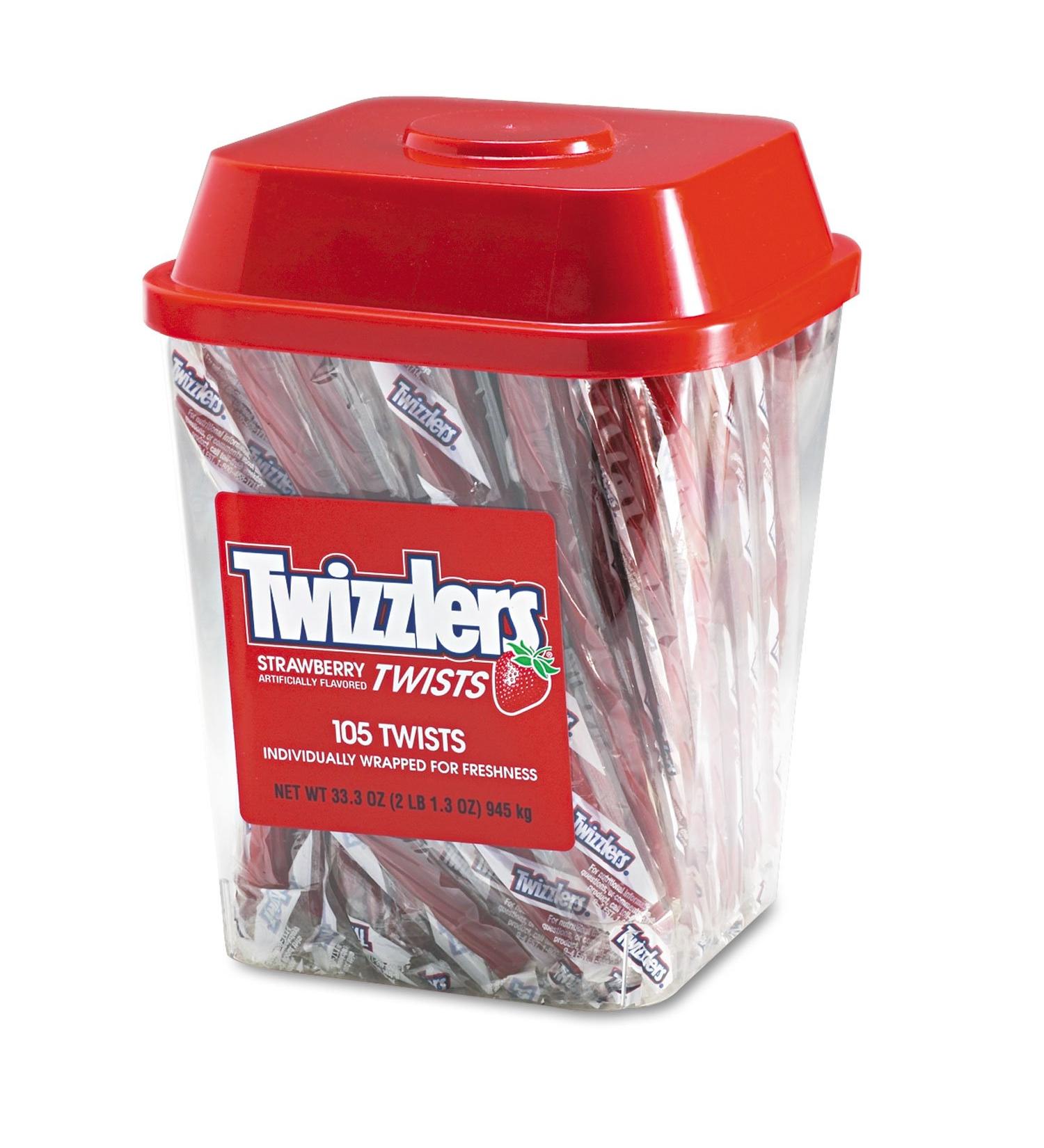 Strawberry Twizzlers Licorice 2.08 Pound Pack - Delicious Strawberry Flavor - Buy Online on GoSupps.com