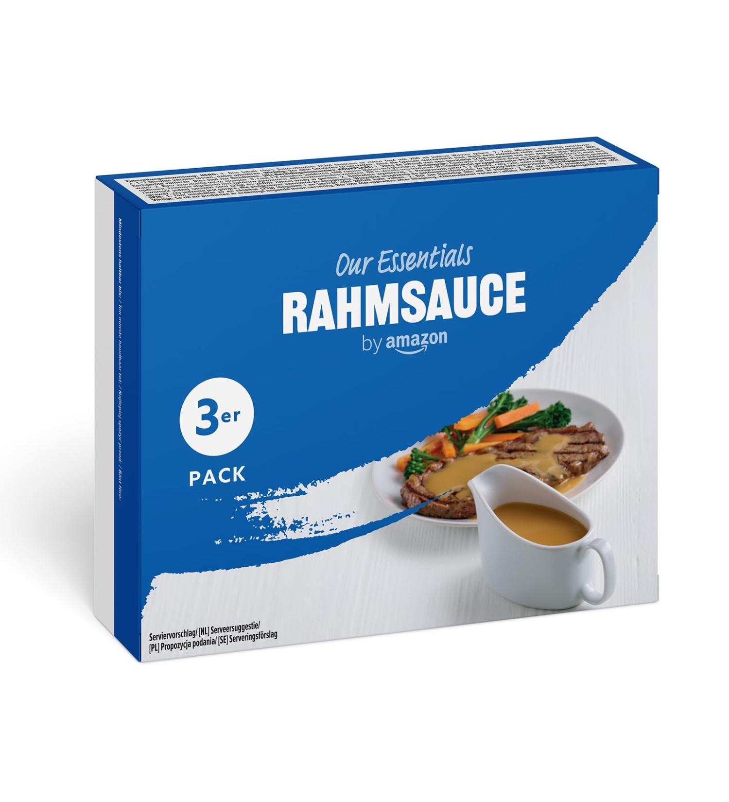 Buy Amazon Cream Sauce 3-Pack - 3x250ml Gourmet Sauces for International Shipping | Enhance Your Dishes! - Buy Online on GoSupps.com