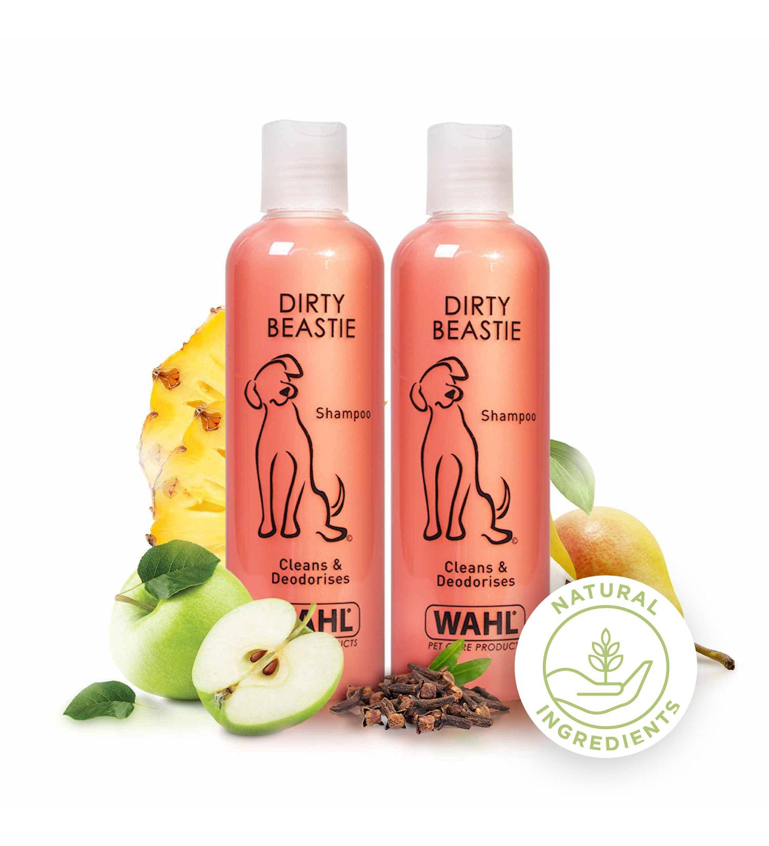 WAHL Dirty Beastie Pet Shampoo: Gentle Cleansing & Deodorizing for Dogs & Cats - International Shipping Available - Buy Online on GoSupps.com