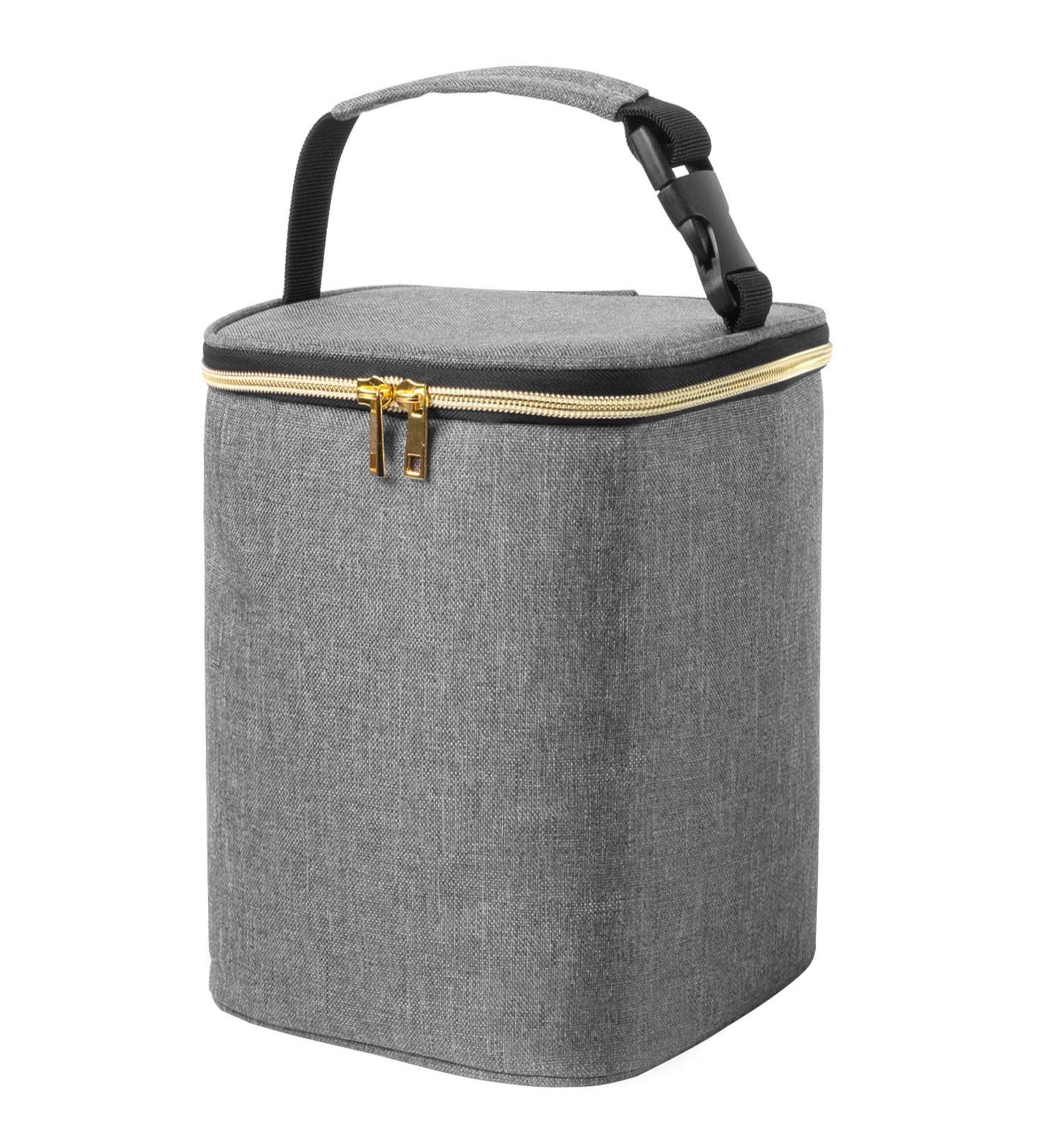 Teamoy Breastmilk Cooler Bag for 4 Large Bottles, Nursing Mom Back to Work (Gray) - Buy Online on GoSupps.com