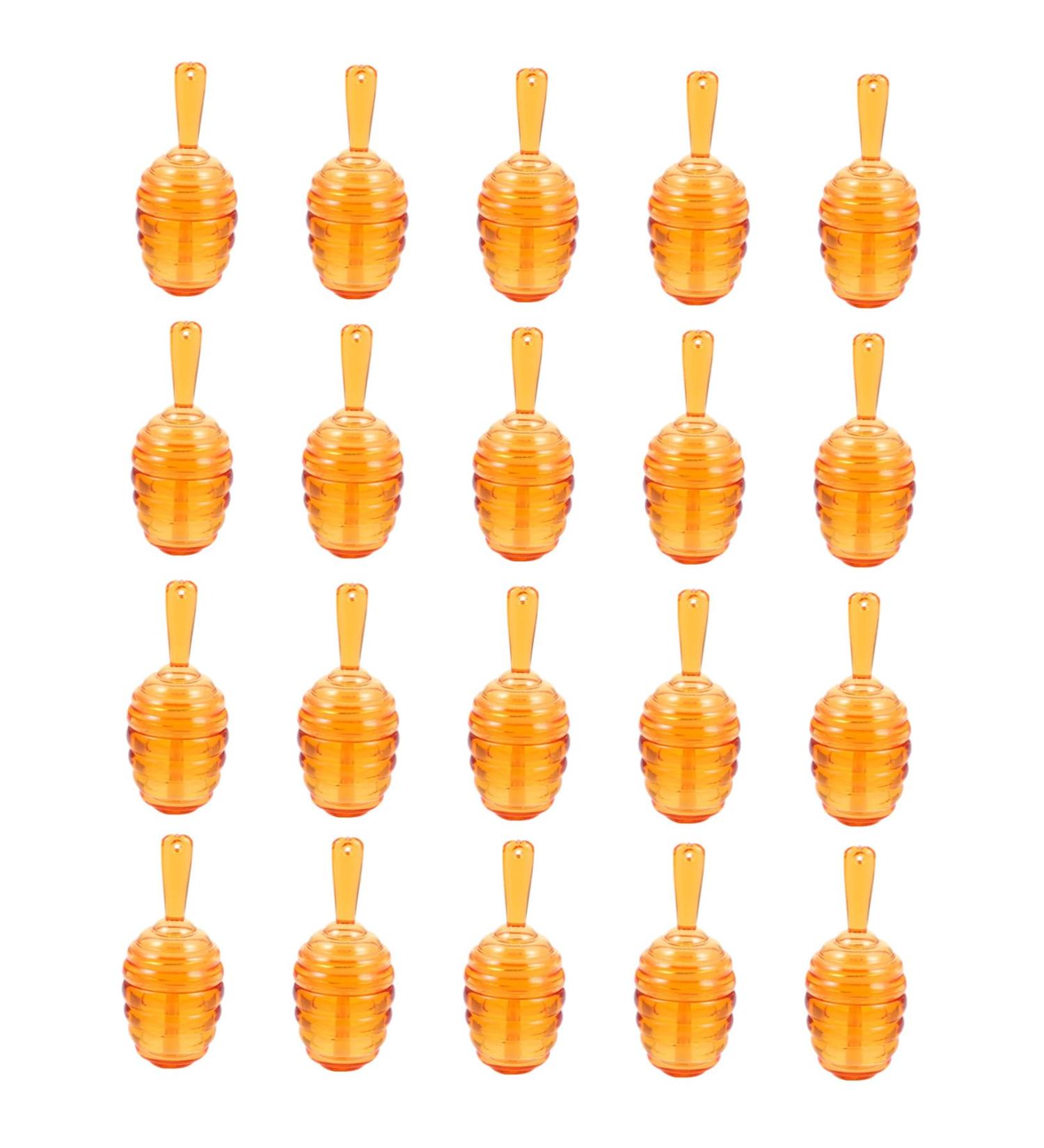 20 Pi ces Contenants Vide Plastique Forme Nid Abeille Recharges tanches pour DIY Gloss - Buy Online on GoSupps.com