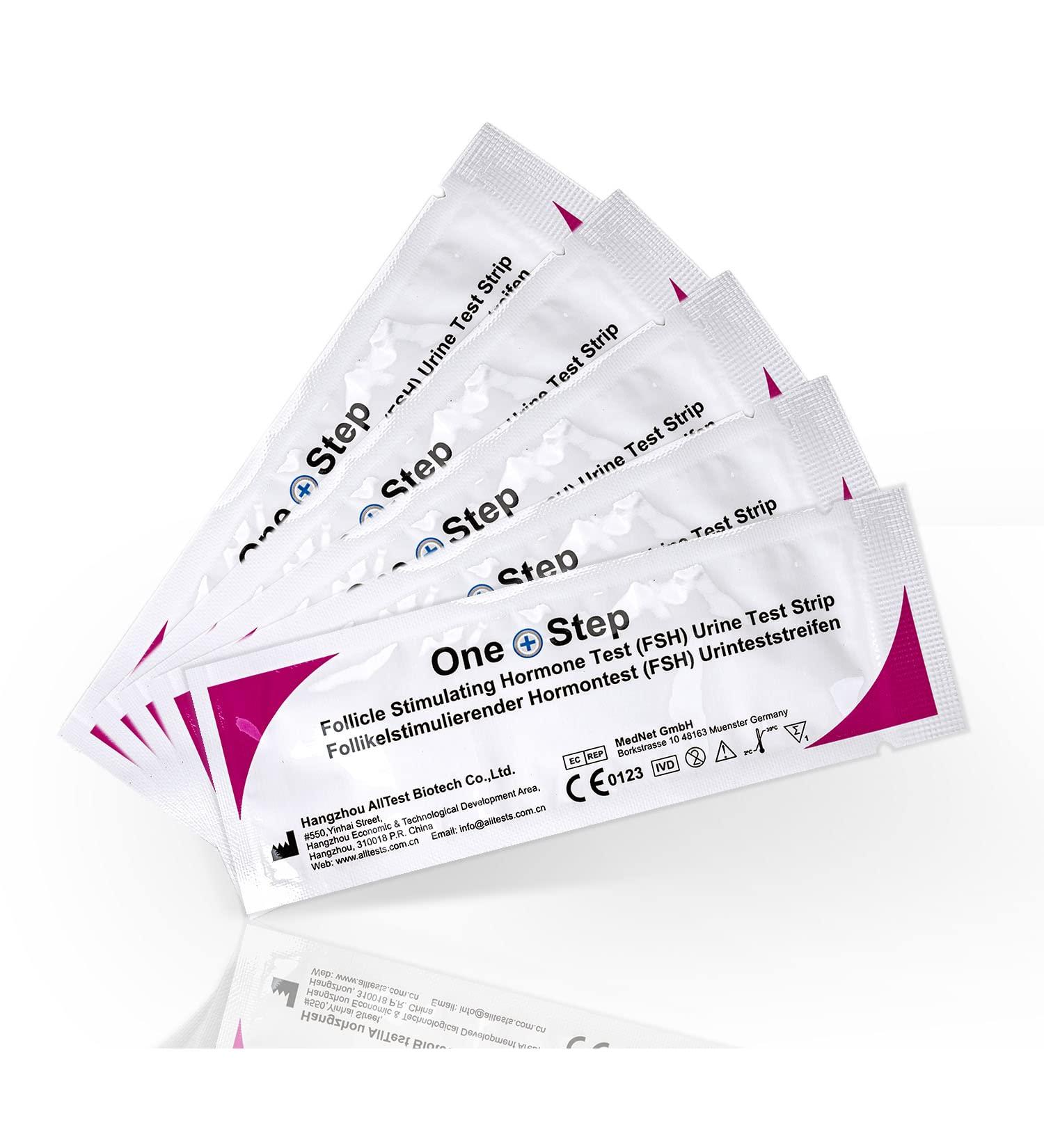5 x One+Step Menopause Test | FSH Test for Menopause | Meno Balance Testing | International Shipping Available - Buy Online on GoSupps.com