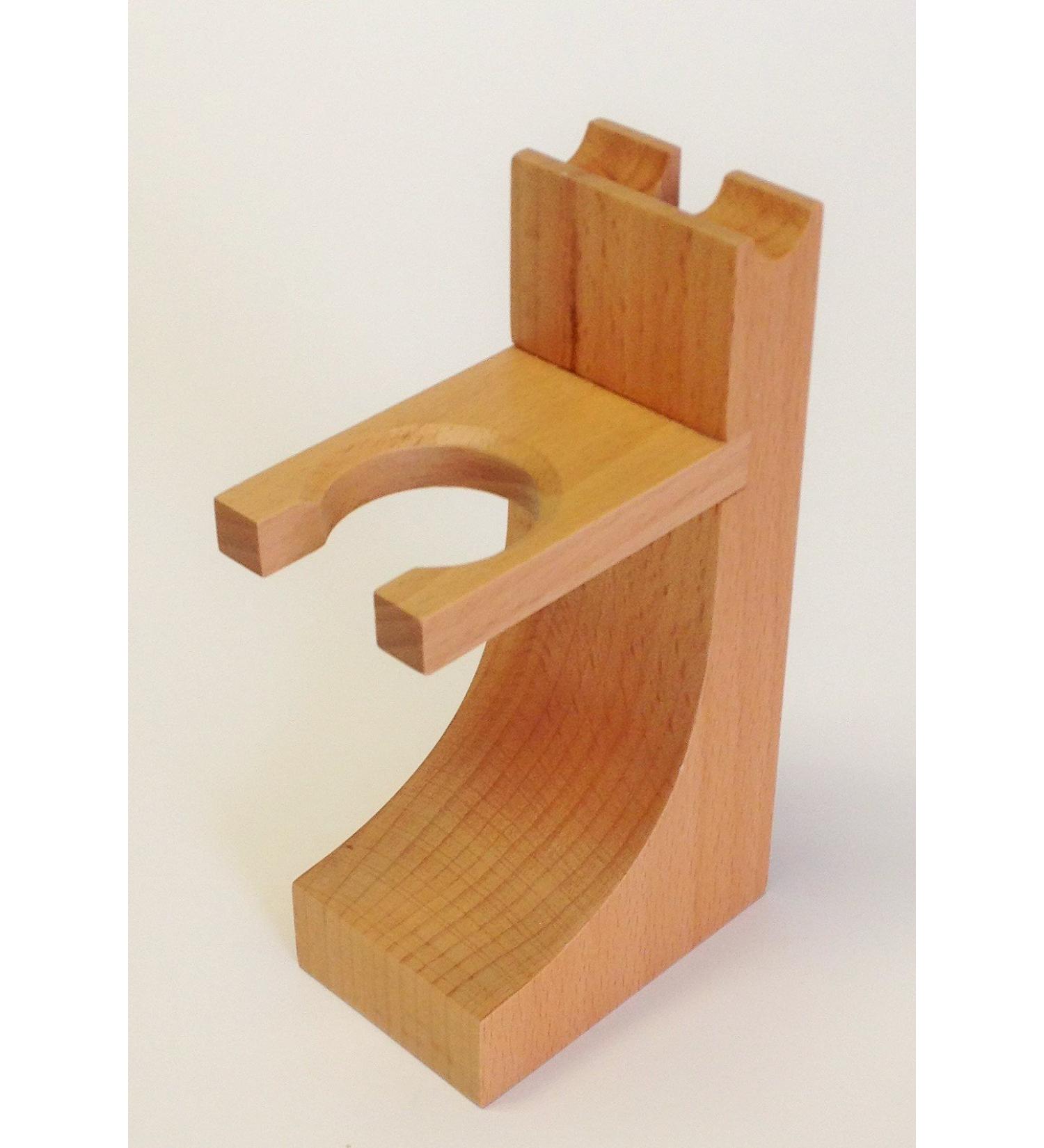 Colonel Conk Wooden Shave Brush & Razor Stand for Men - Ultimate Grooming Accessory - Buy Online on GoSupps.com