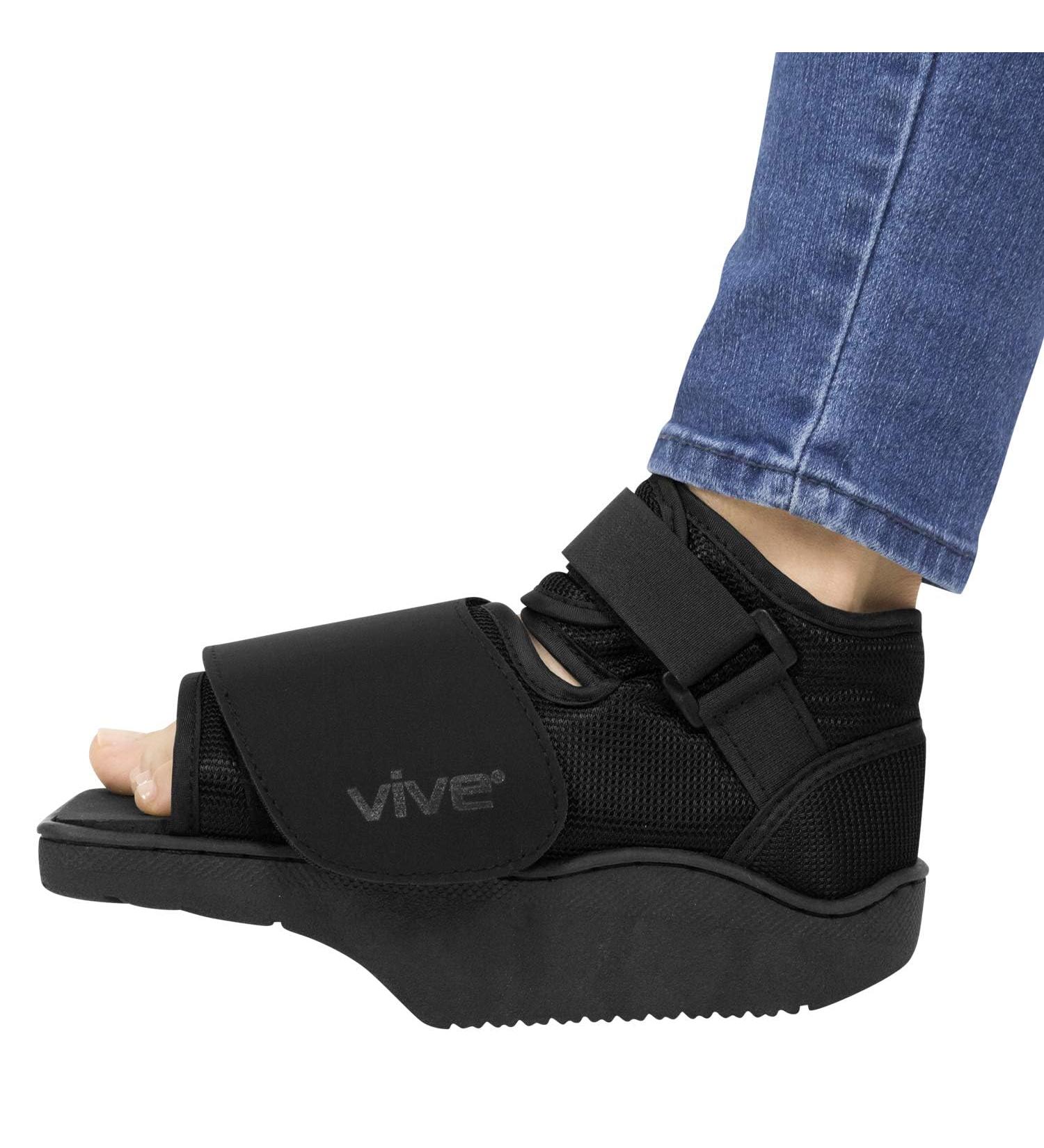 Vive Offloading Post-Op Shoe - Forefront Wedge Boot for Broken Toe Injury - Small Size - Buy Online on GoSupps.com