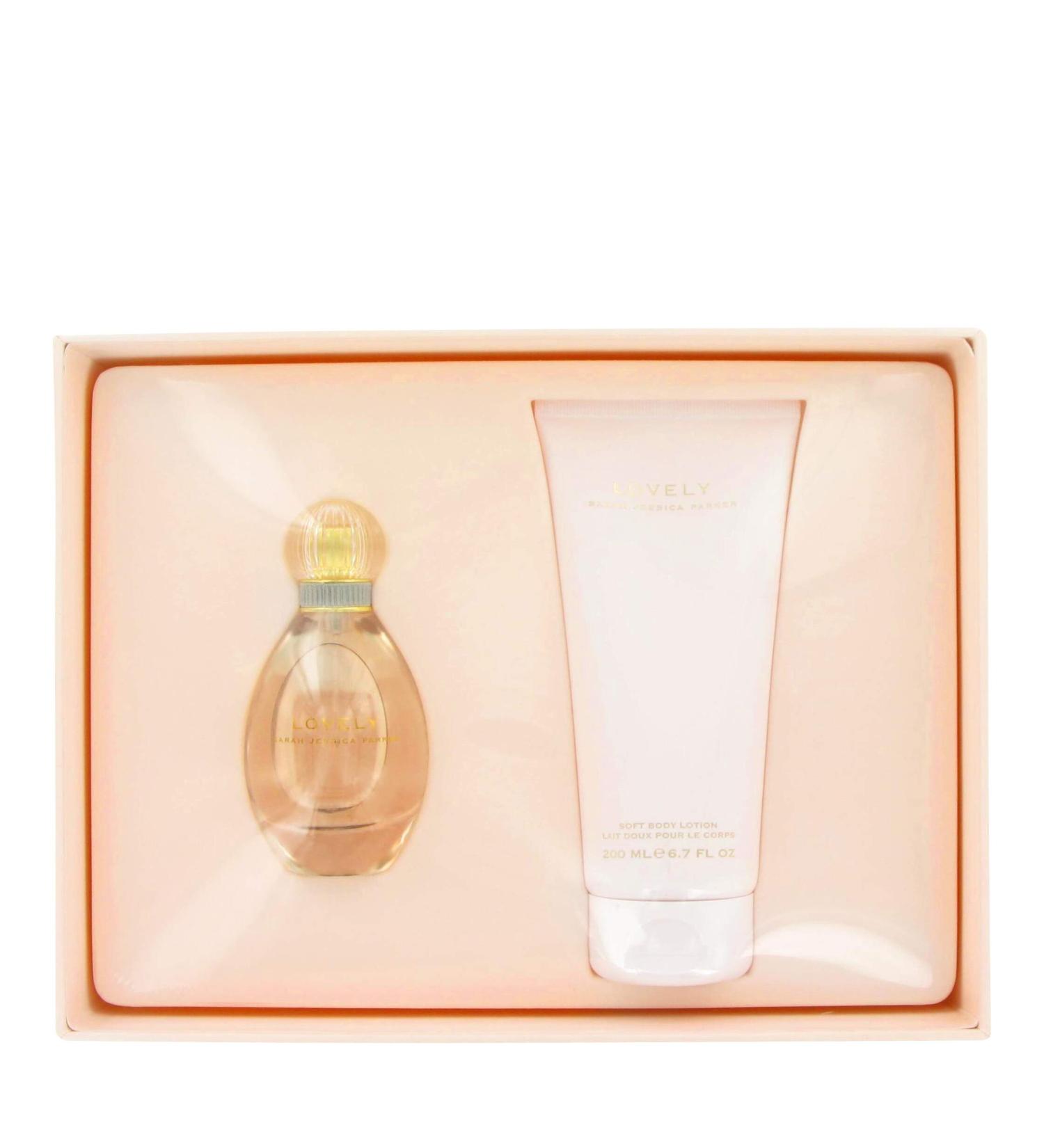 Sarah Jessica Parker Lovely Gift Set - 1.7 oz Eau De Parfum Spray + 6.7 oz Body Lotion for Women