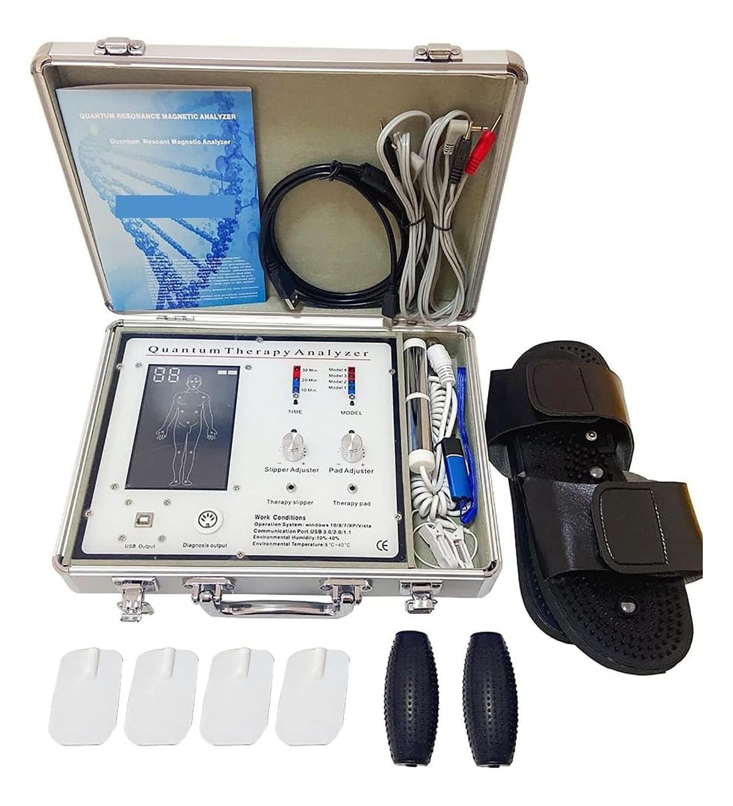 BAIXDM 3-in-1 Magnetic Resonance Health Analyzer | Quantum Therapy | 45 Reports | Multilingual Support for Comprehensive Health Analysis - Buy Online on GoSupps.com