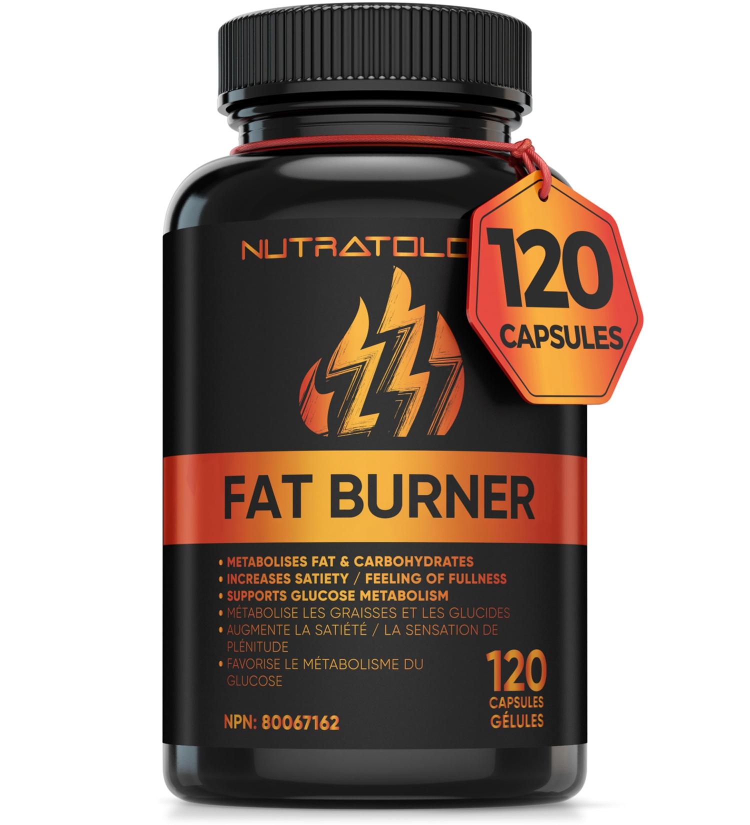 Thermogenic Fat Burner Formulated To Metabolize Carbohydrates & Fats - Appetite Suppressant That Helps To Increase Satiety - Weight Loss Pills for Women & Men - Bloating Relief - Keto-Friendly - 120 Diet Pills / Capsules 120 count (Pack of 1) - Buy Online on GoSupps.com