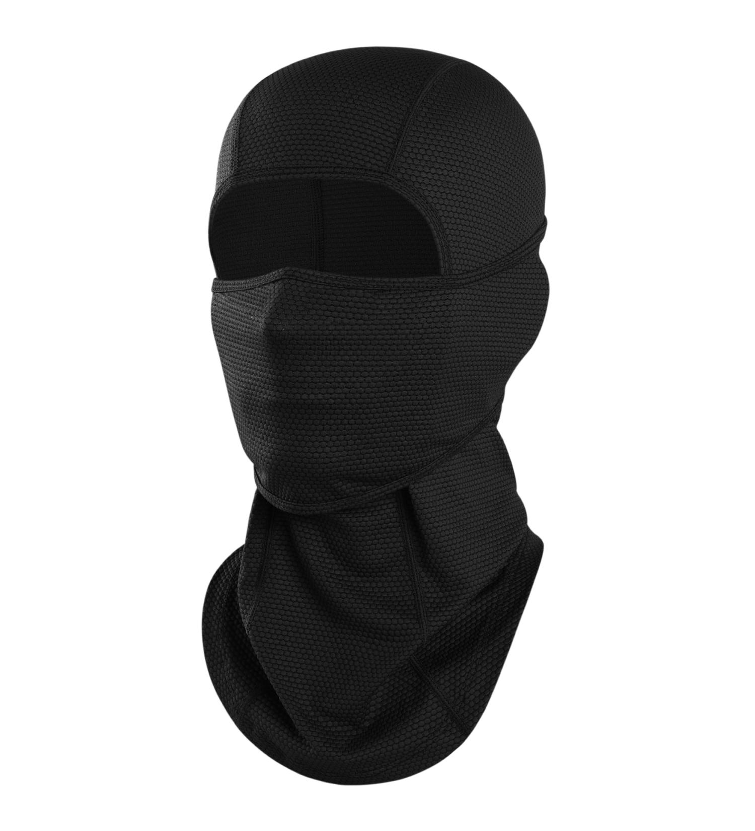 Sturm Hood Motorcycle Balaclava | Windproof Ski Mask for Cycling Snowboarding & Outdoor Sports | Unisex Black - Buy Online on GoSupps.com