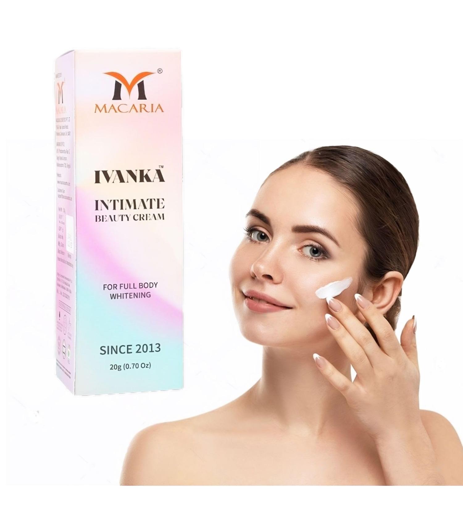 Macaria Cosmetics Ivanka Intimate Beauty Hand whitening & Brightening Night Cream by korean technology - Buy Online on GoSupps.com