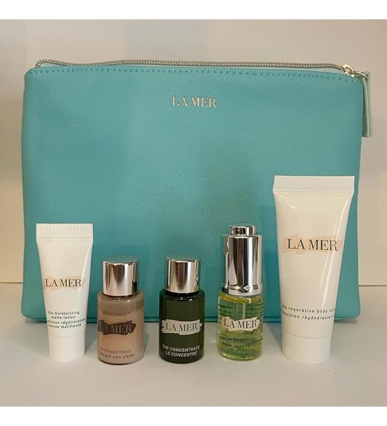 La Mer 6-pc Gift Set: Moisturizing Matte Lotion, Genaissance Infused Lotion, Body Lotion, Renewal Oil, The Concentrate