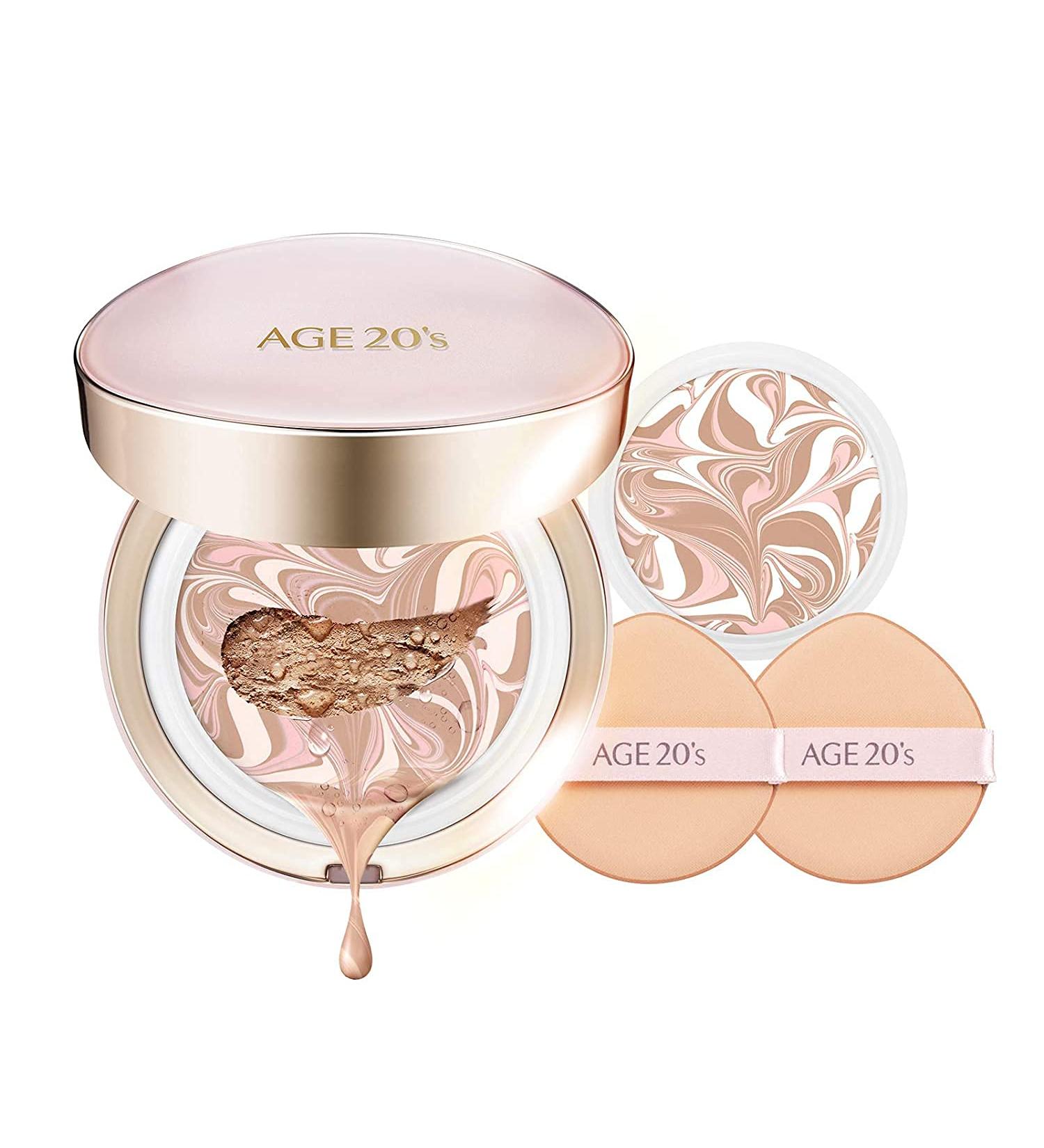  AGE 20'S 20 year old petrol cover SPF 50+ PA++++ humidity #13 ivory (includes 2 spare parts and 2 air dampers) - Buy Online on GoSupps.com