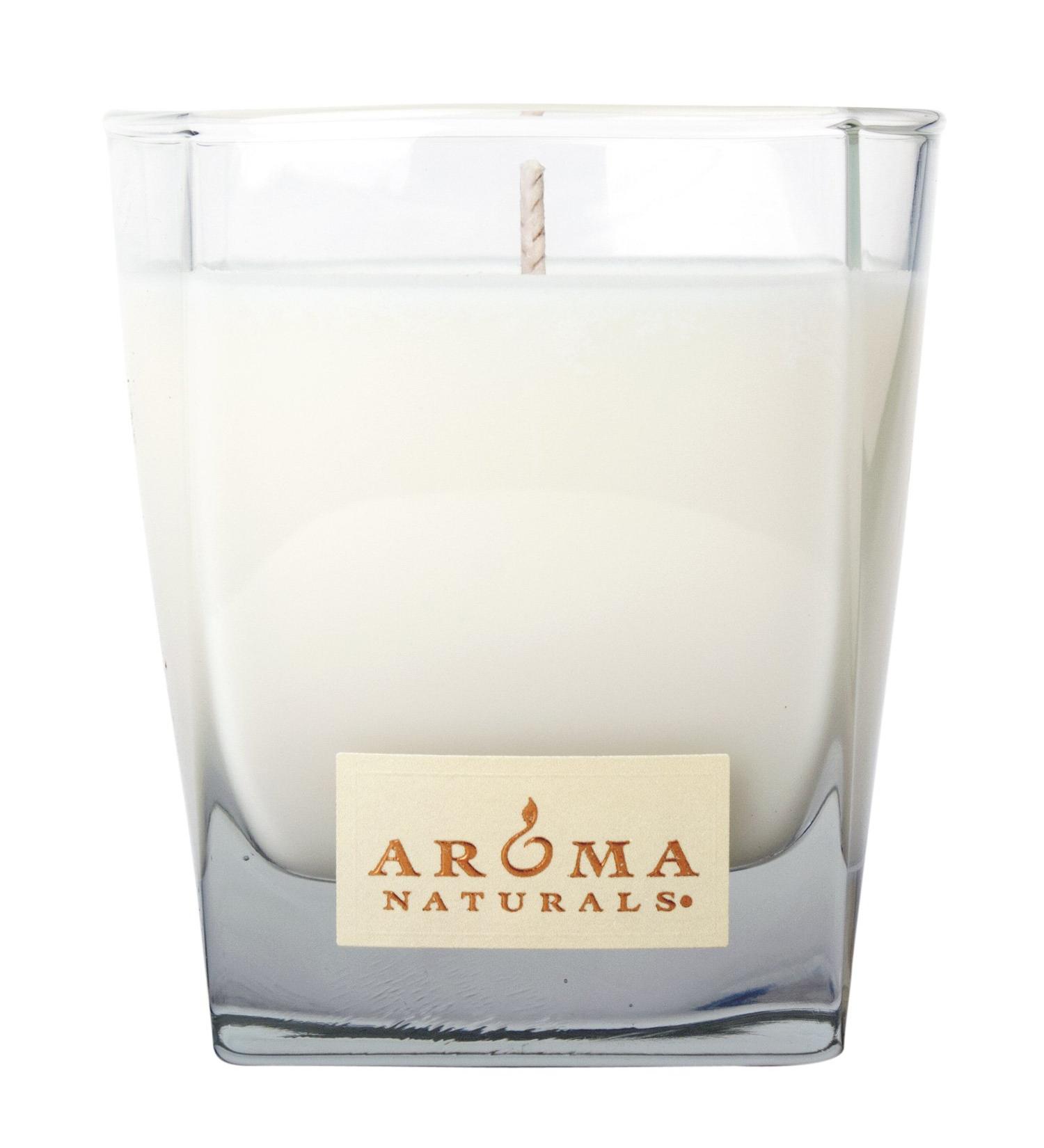 Aroma Naturals 100% Natural Meditation Soy Candle - Patchouli & Frankincense | 6.8 oz Eco-Friendly Glass Candle - Buy Online on GoSupps.com
