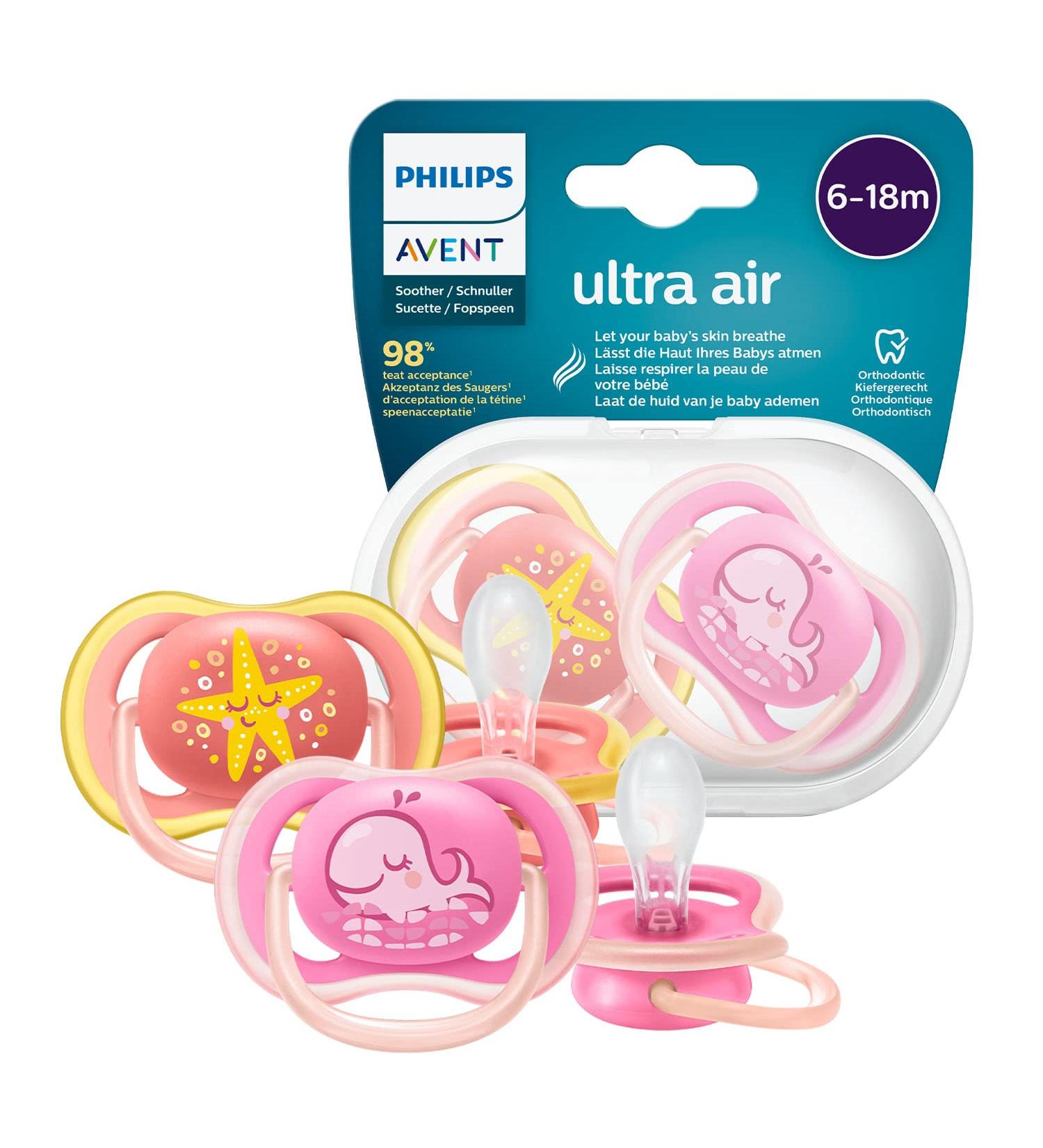 Philips Avent Ultra Air Pacifier SCF085/04 - Best International Shipping for Baby Comfort - Buy Online on GoSupps.com