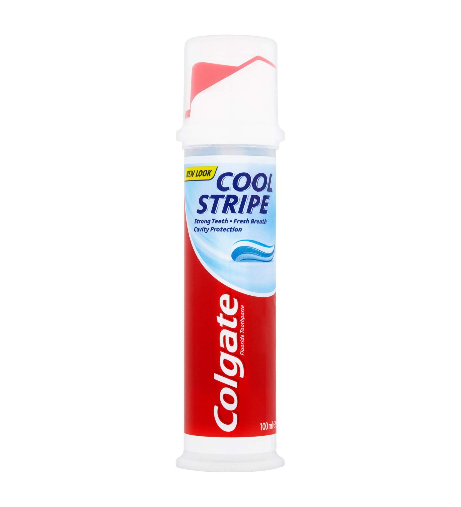 Colgate Cool Stripe Toothpaste Pump 100ml - Pack of 1 - Buy Online on GoSupps.com