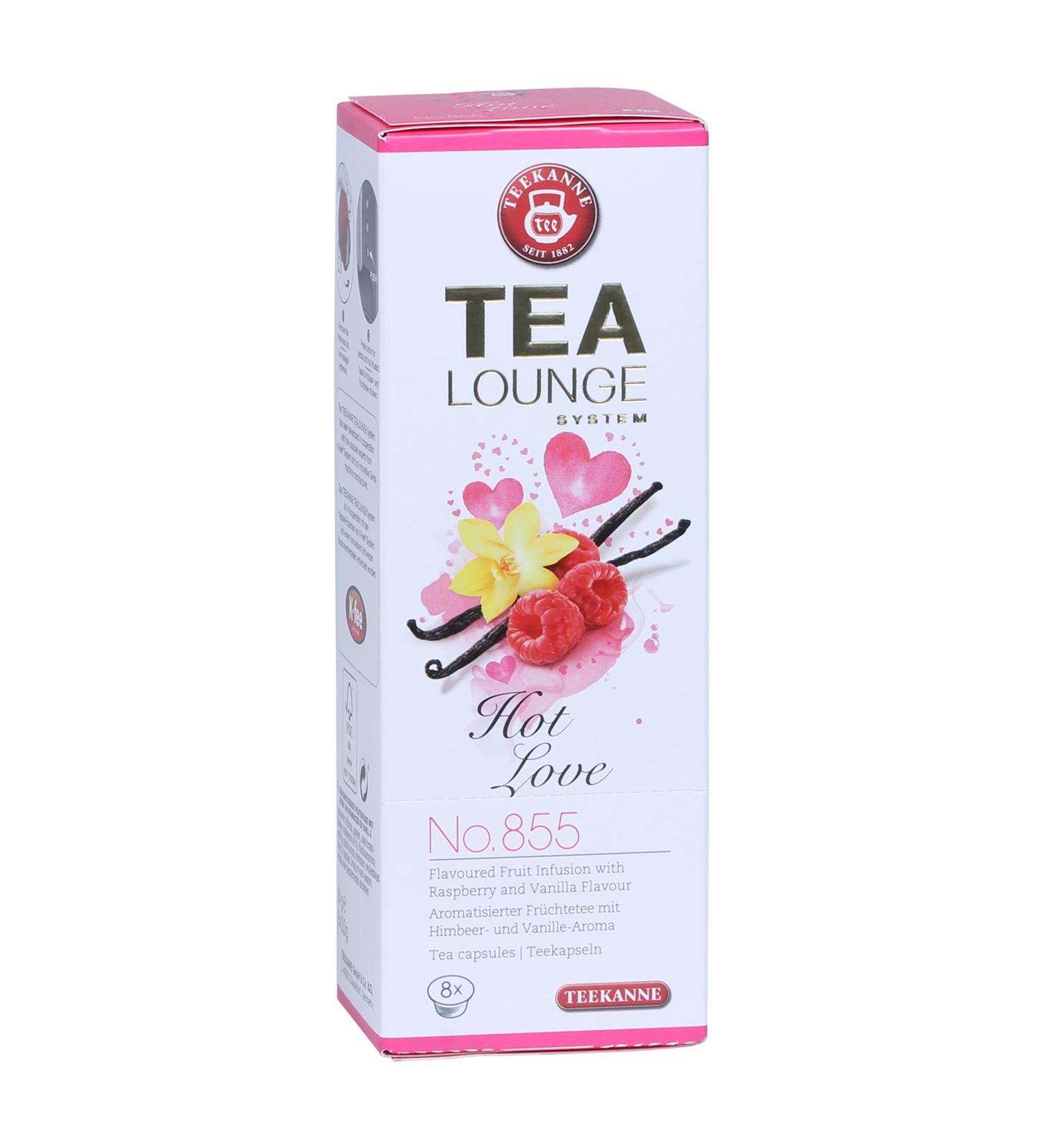 Tealounge Tealounge 855 teapot with 8 capsules