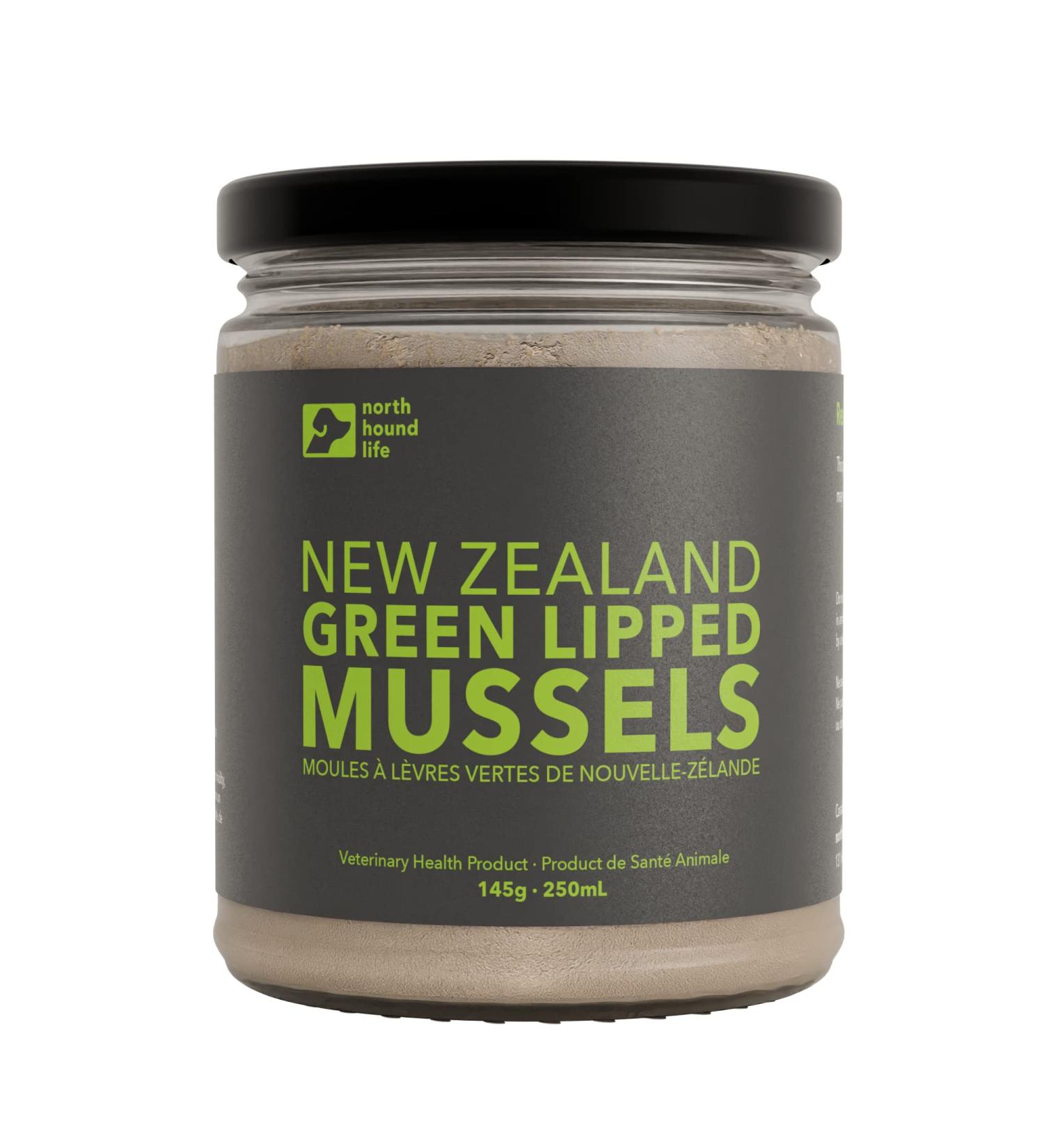 100% New Zealand Green Lipped Mussel Powder - Fully Natural Freeze Dried Single Ingredient Joint and Arthritis Support Supplement for Dogs - Buy Online on GoSupps.com