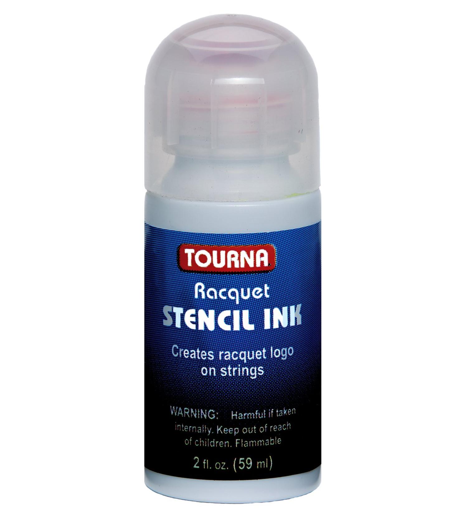 Tourna Racquet Stencil Ink, Blue