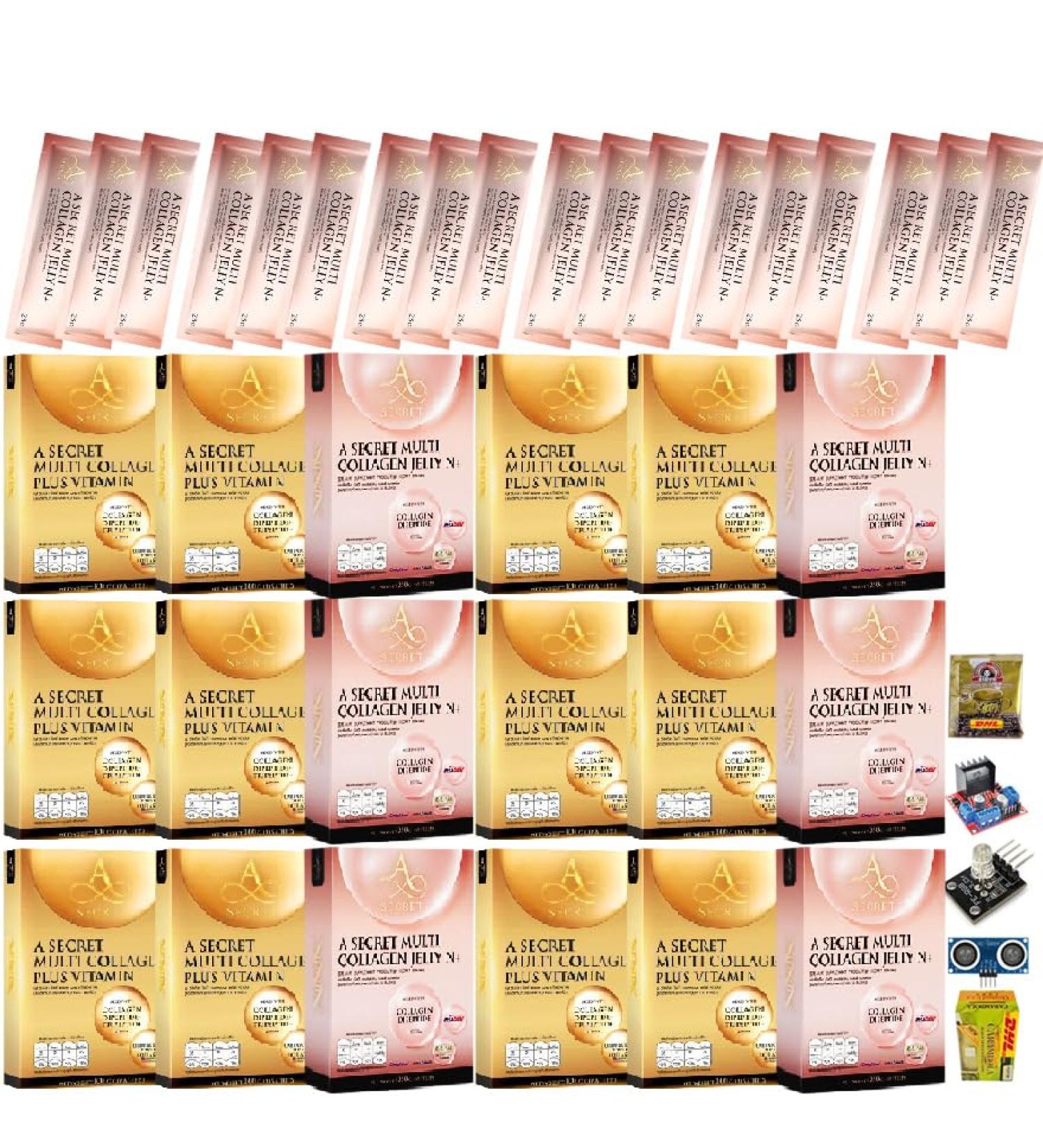 Japan Innovative Nourish Smooth Soft Skin Set - Multi Collagen & Jelly N+ 10 Sachets | Beautygoodshop - Free Beauty Gifts with Purchase - Buy Online on GoSupps.com