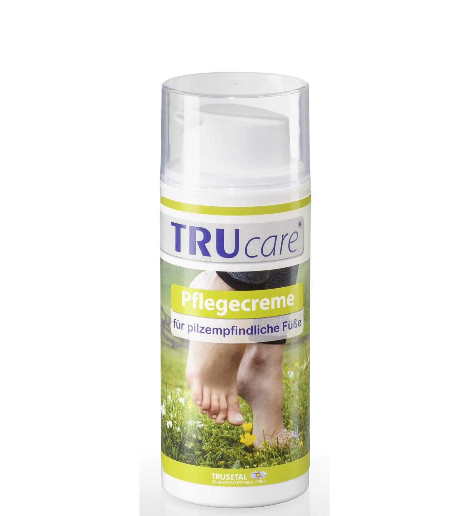 Trucare care cream for mushroom -sensitive feet (100ml) |Recommended for diabetics |Natural cosmetics |Preventive against fungal attack |Strong |refreshing citrus smell
