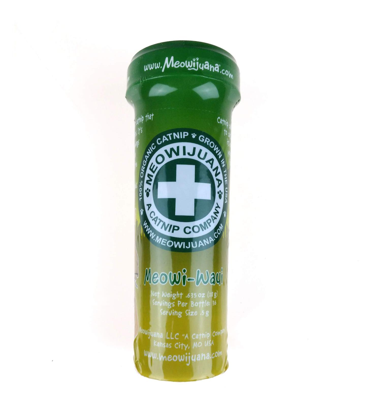 Meowijuana Meowi-Waui Catnip Leaf & Flake - Large Bottle - Buy Online on GoSupps.com