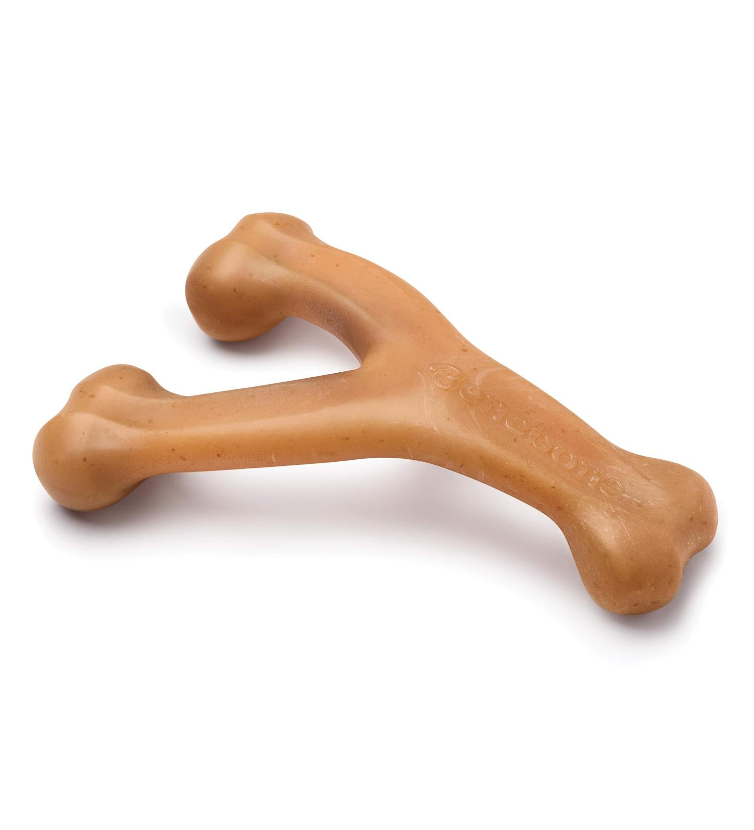 Benebone Wishbone Dog Chew Toy for Aggressive Chewers - Real Chicken Flavor | Large Size - International Shipping Available - Buy Online on GoSupps.com