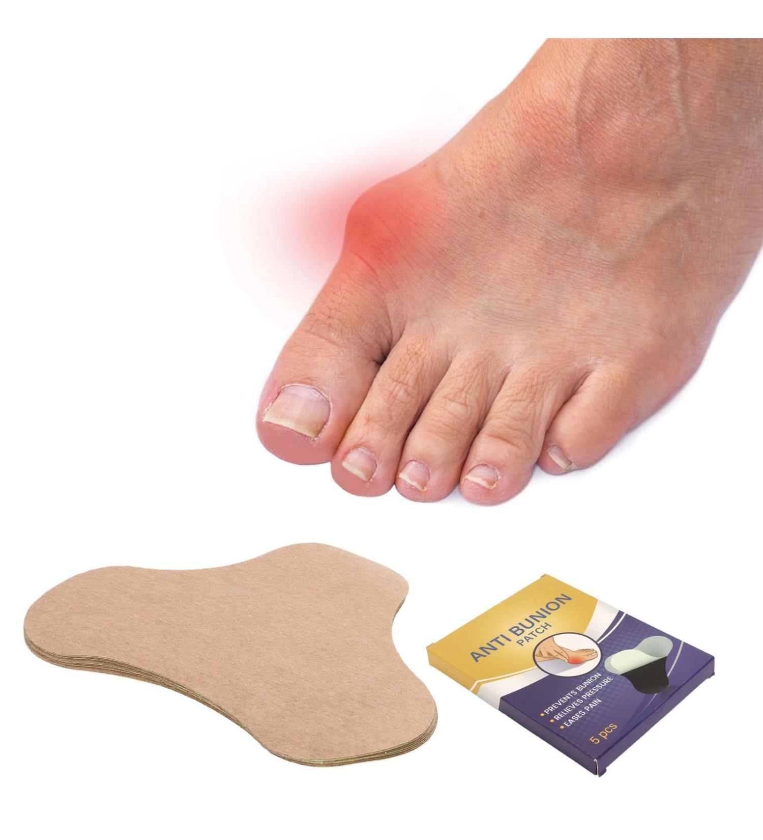 10pcs Herbal Extract Bunion Relief Patches for Men and Women - Foot Care Pain Relief for Bunion Swelling and Soreness - Buy Online on GoSupps.com