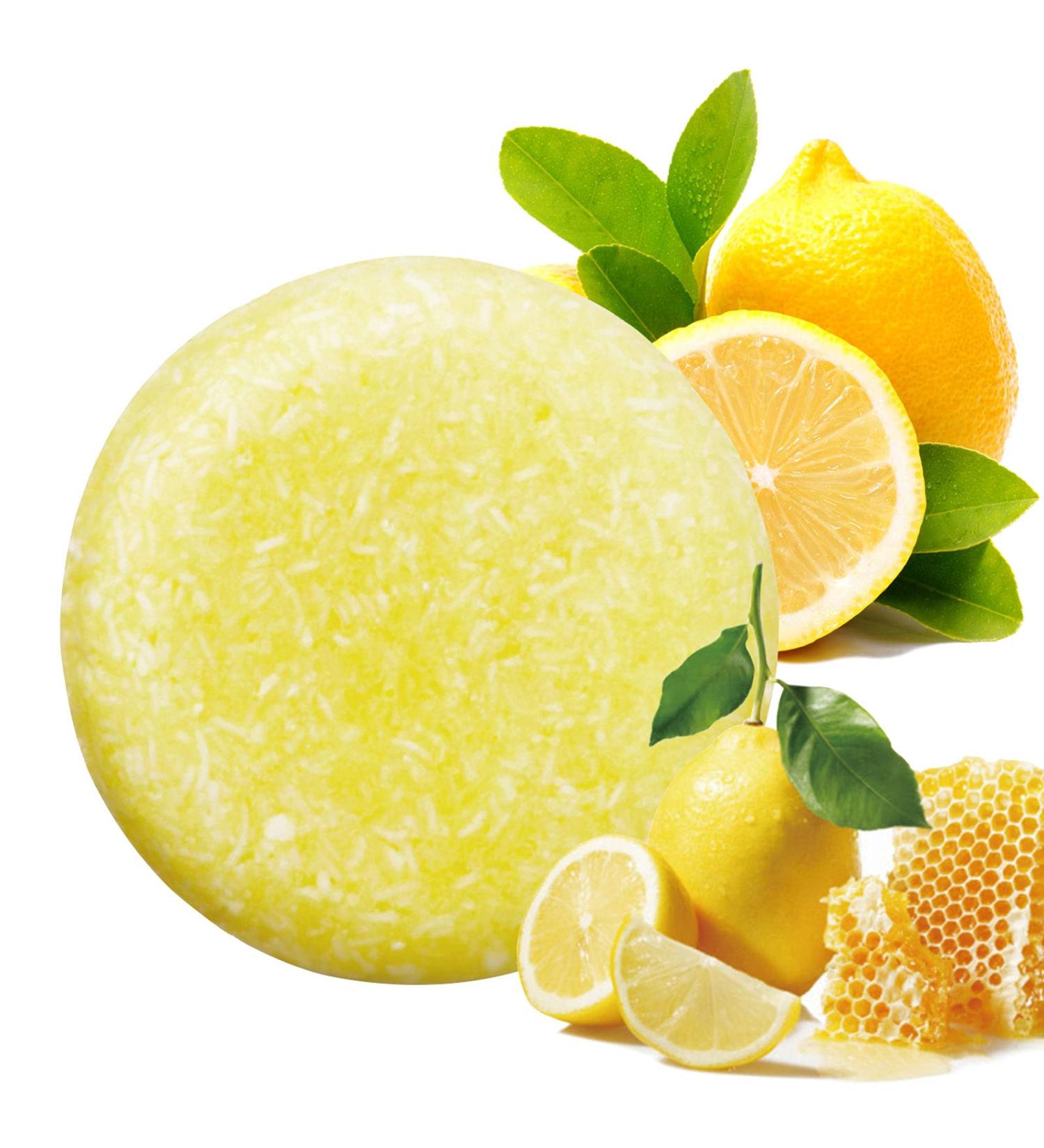 Handmade Lemon Solid Shampoo Soap Bar | All Hair Types | Eco-Friendly & Natural Options - Buy Online on GoSupps.com