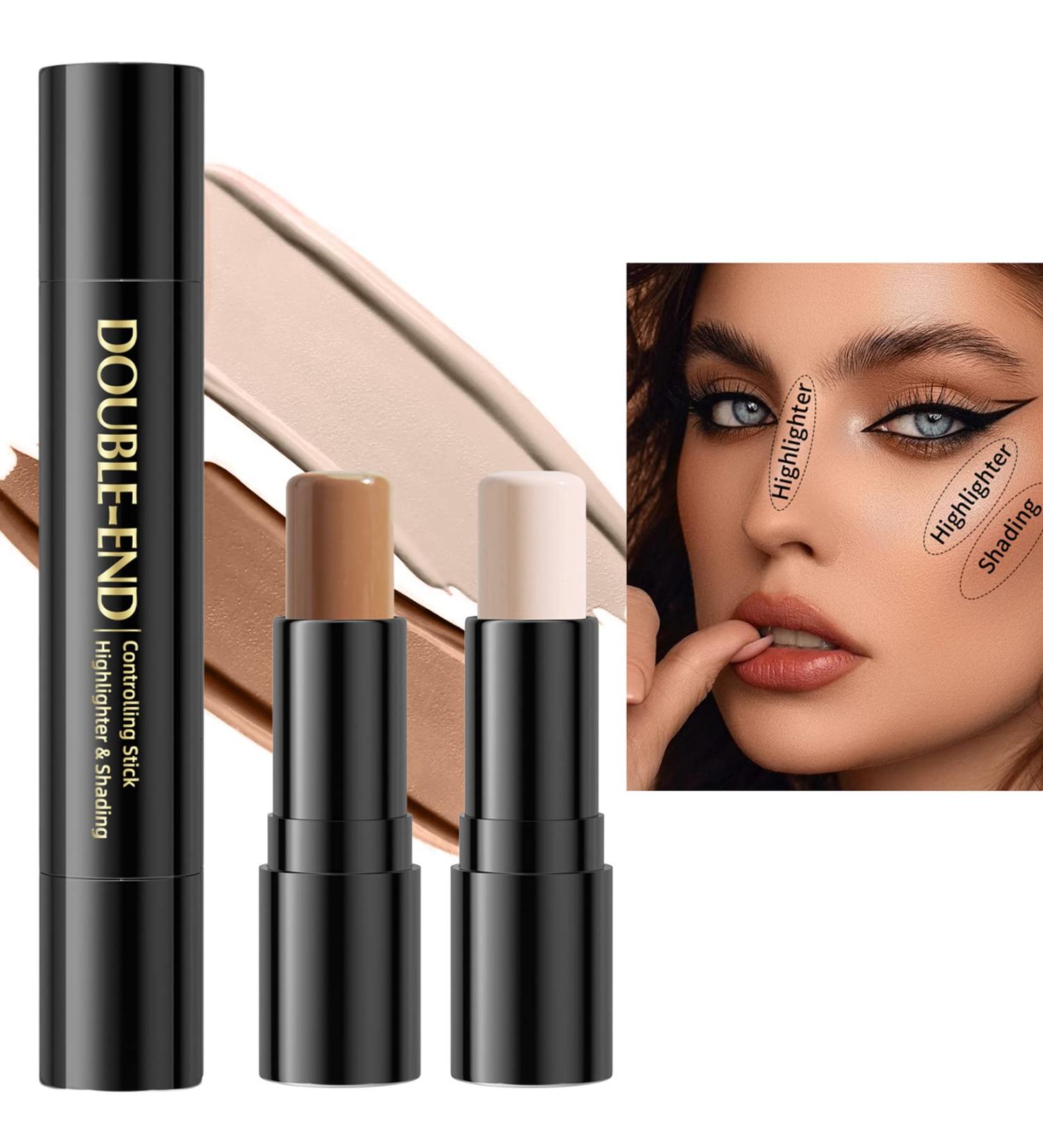 Premium Contour Pen Highlighter & Concealer Stick - #1 Makeup Tool for Flawless Contouring | 50ml (1 Pack) - International Shipping Available - Buy Online on GoSupps.com