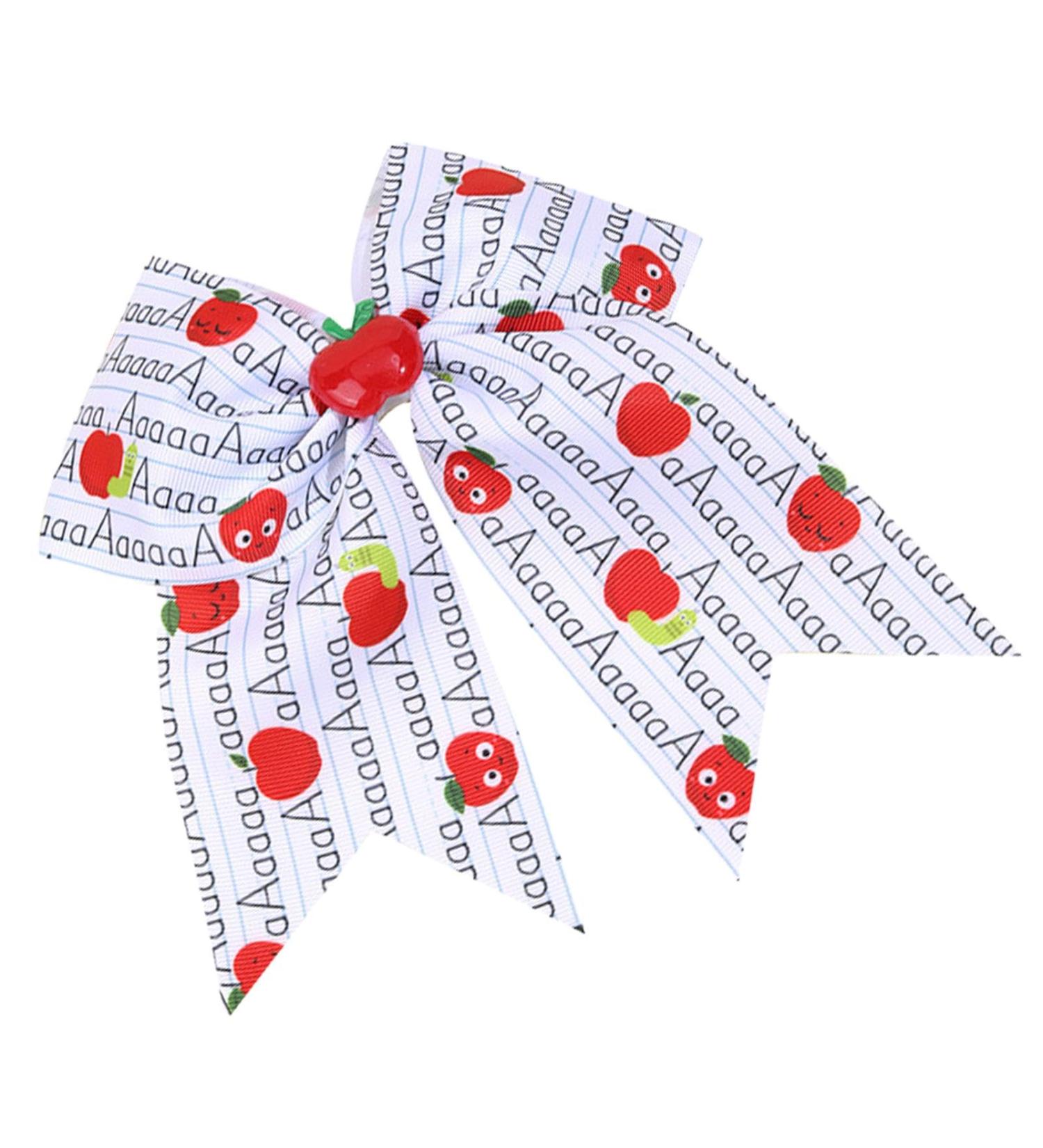 Hair Bow Barrettes | Bow Cartoon Hair Barrettes - Chic Hair Accessories Portable Barrettes for Students - Buy Online on GoSupps.com