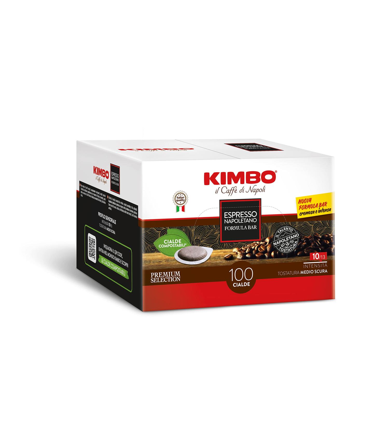 Kimbo Kimbo Compostable ESE Espresso Napolitano Coffee Pods - 100 Waffles