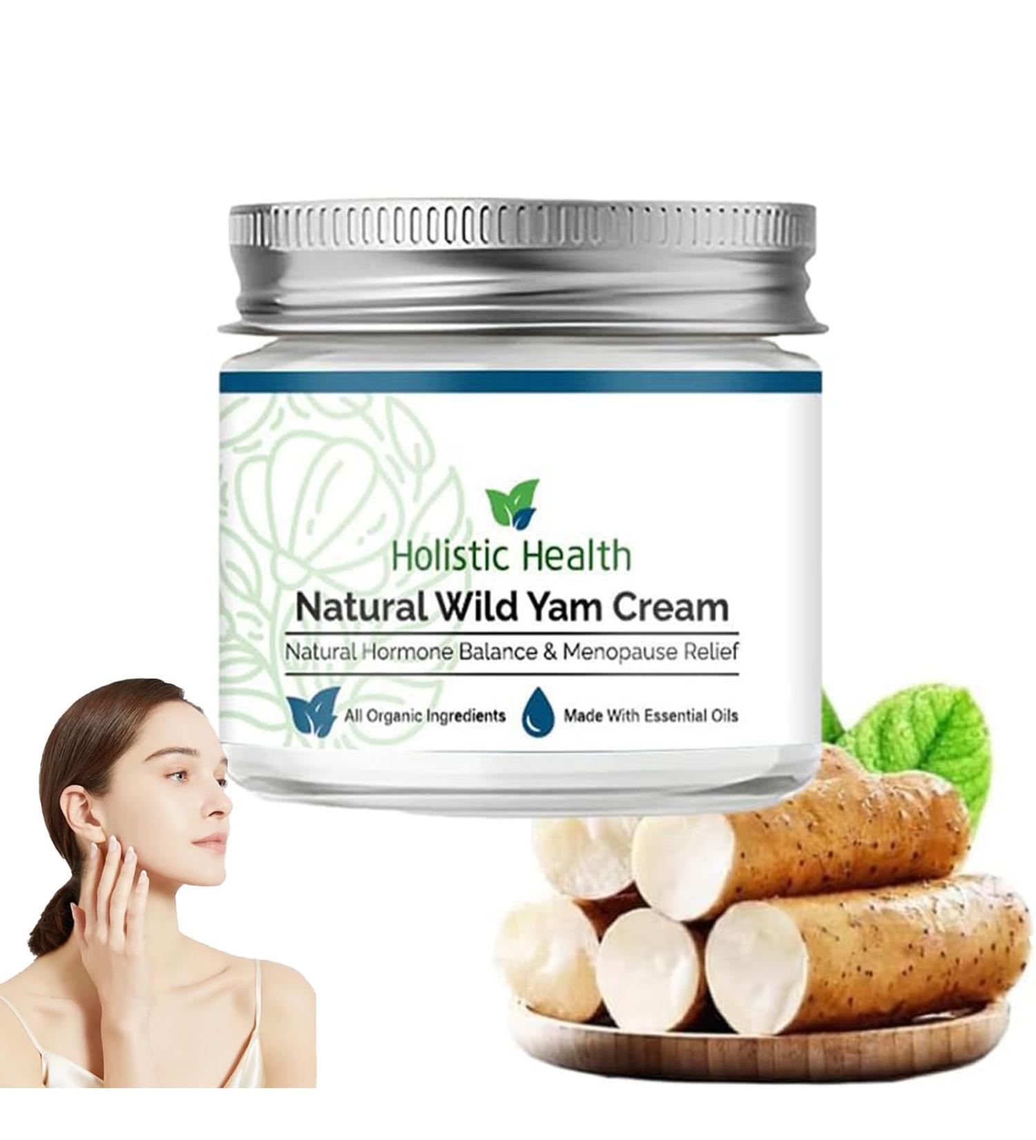 Wild Yam Cream Organic Wild Yam Cream for Menopause Support Hormone Harmony Women Wild Yam Root Cream Skin Moisturizer - Buy Online on GoSupps.com